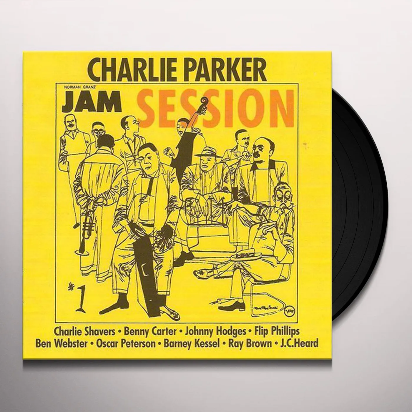 Charlie Parker JAM SESSION Vinyl Record