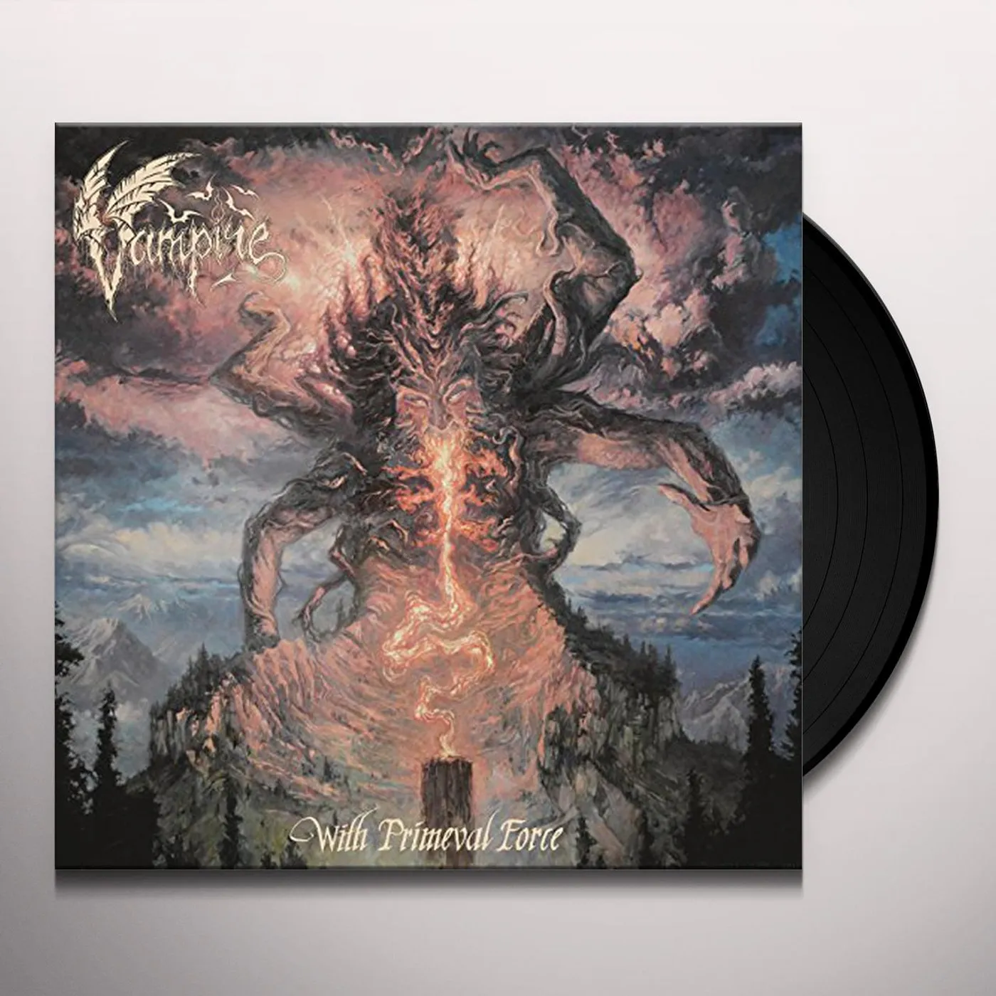Vampire With Primeval Force Vinyl Record