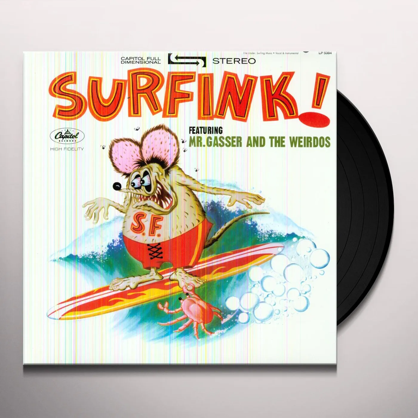 Mr Gasser & The Weirdos SURFINK Vinyl Record