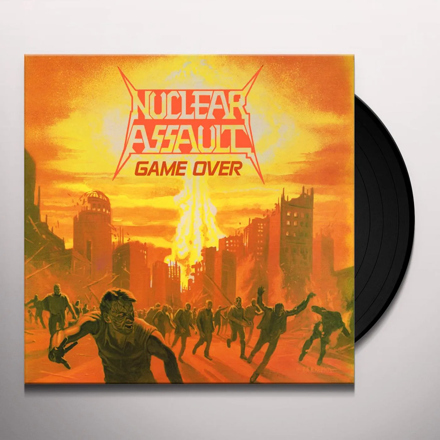 Nuclear Assault Game Over Vinyl Record