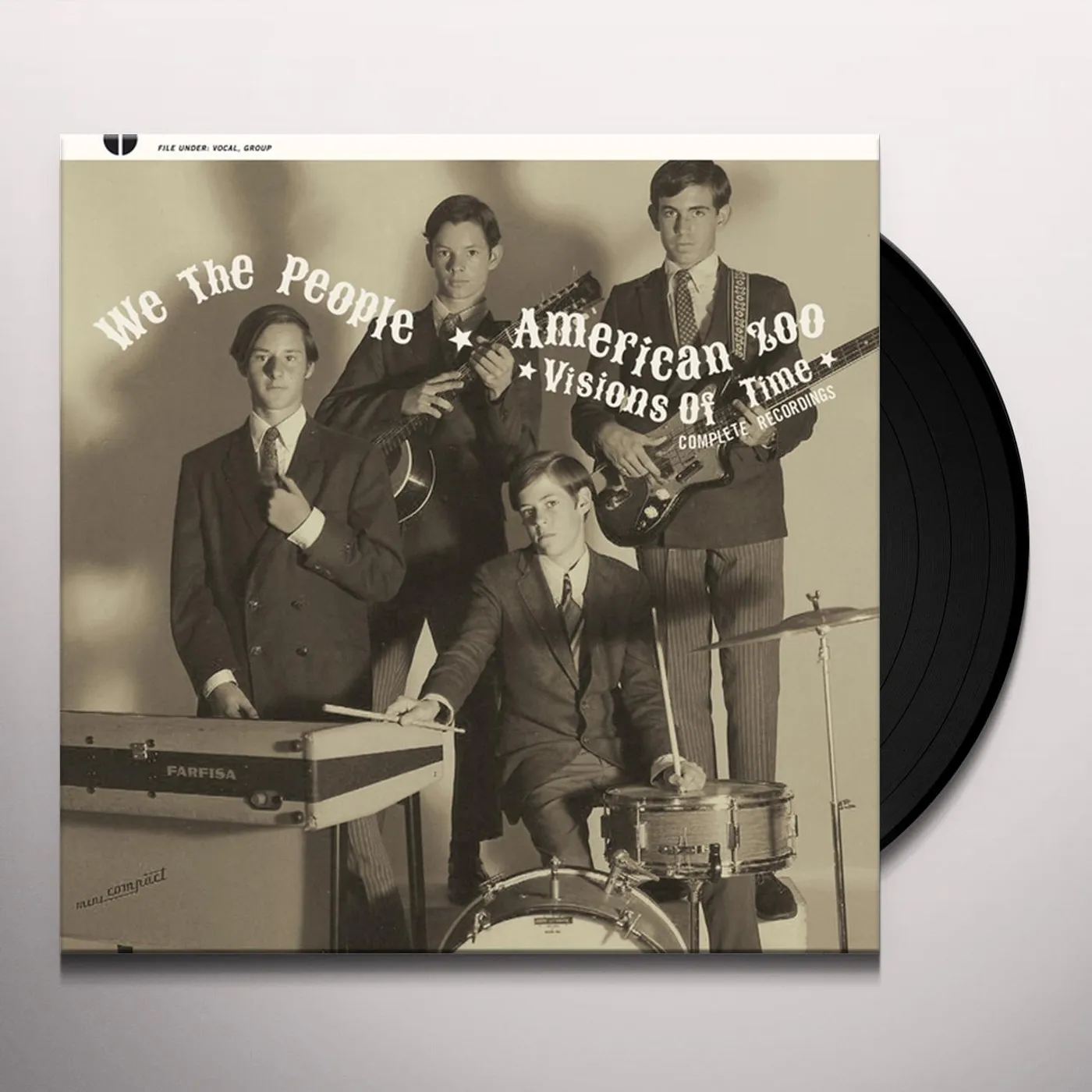 WE THE PEOPLE & AMERICAN ZOO Visions Of Time: Complete Recordings Vinyl Record