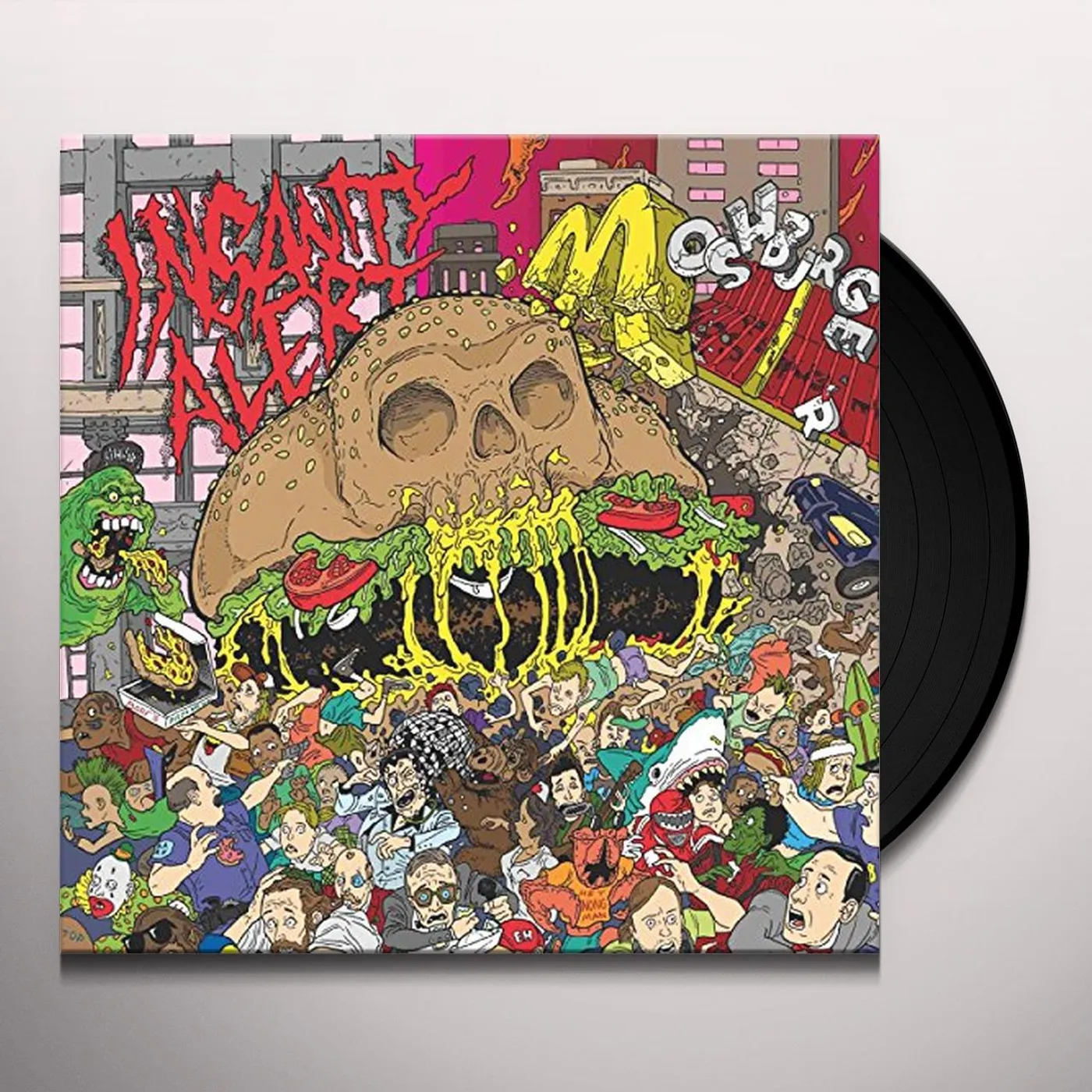 Insanity Alert Moshburger Vinyl Record
