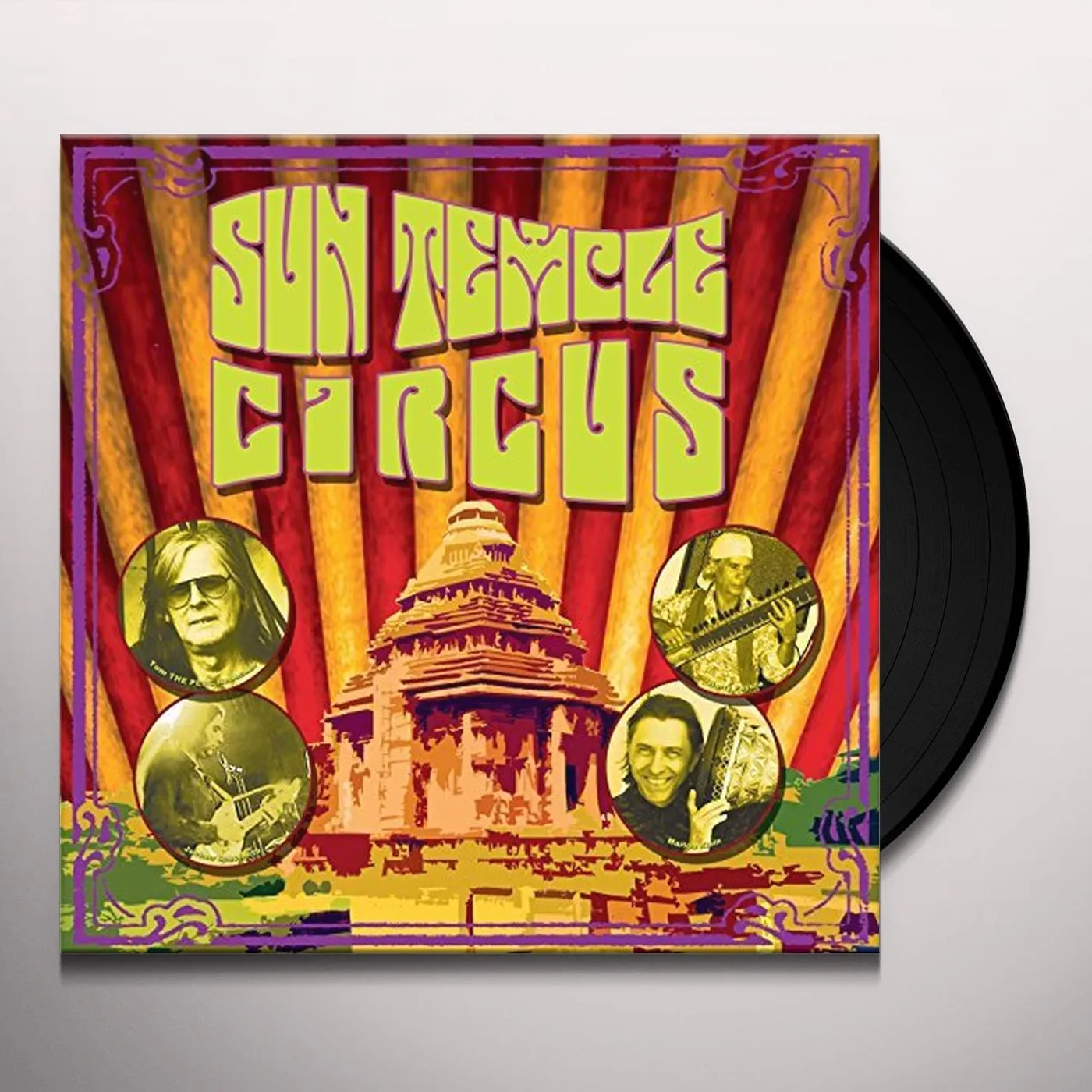 Sun Temple Circus Vinyl Record