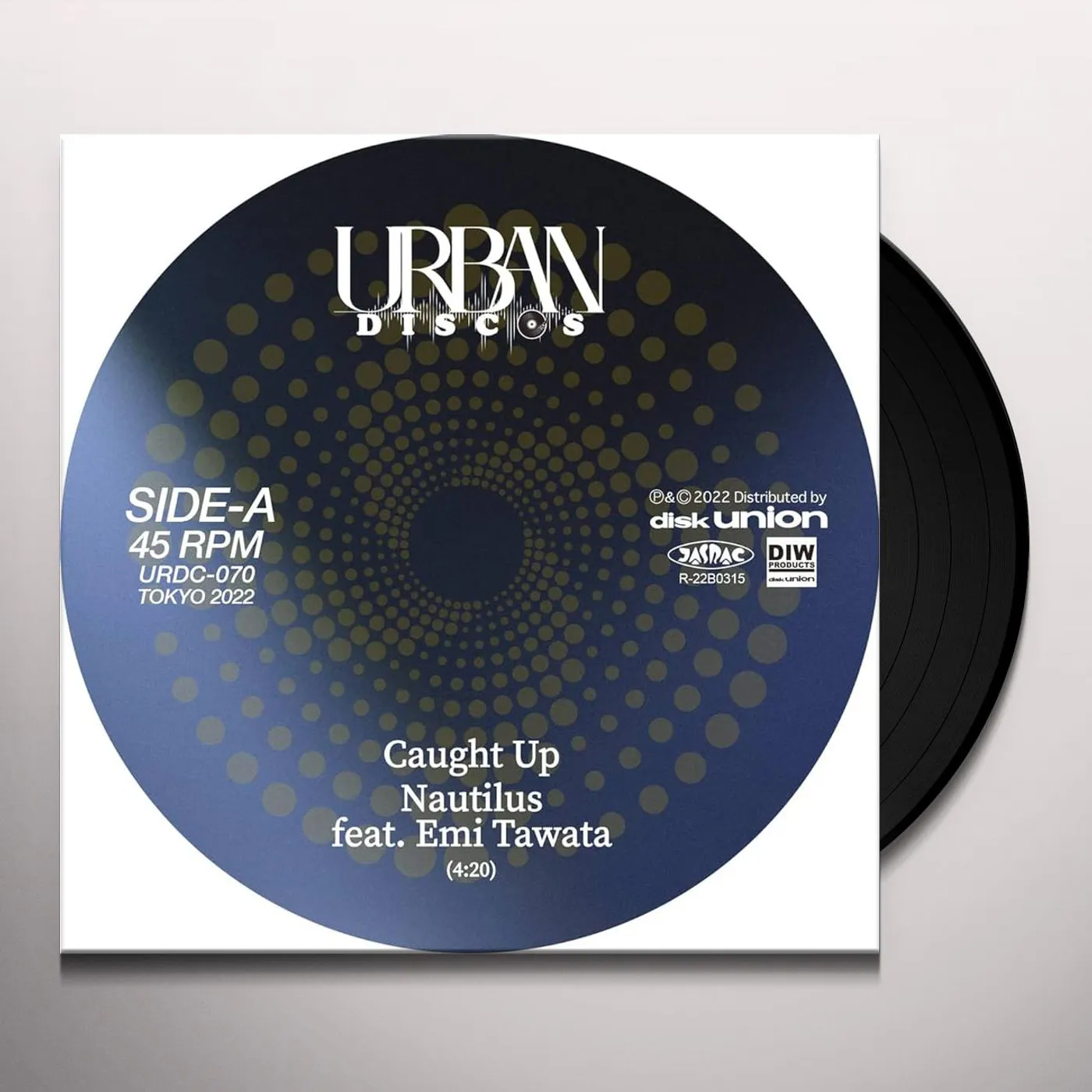 CAUGHT UP (NAUTILUS FEAT. EMI TAWATA) / CAUGHT UP Vinyl Record