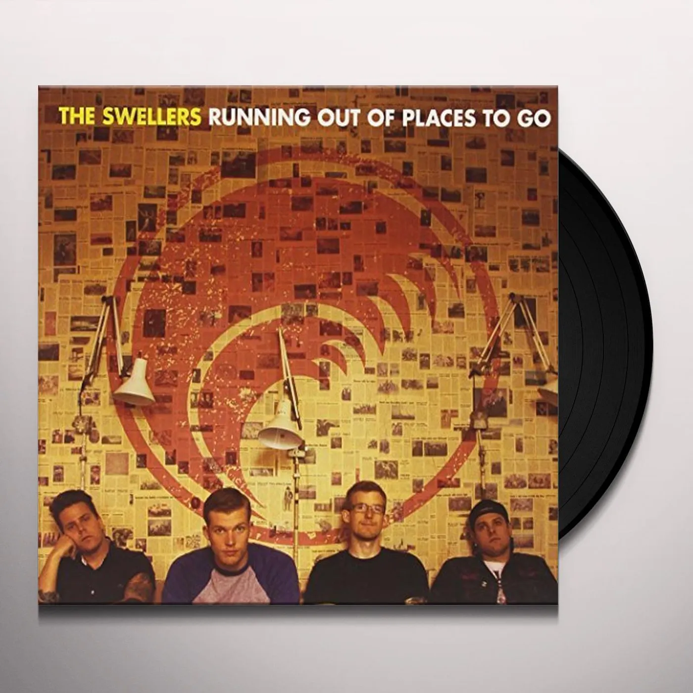 The Swellers RUNNING OUT OF PLACES TO GO Vinyl Record - 10 Inch Single, UK Release
