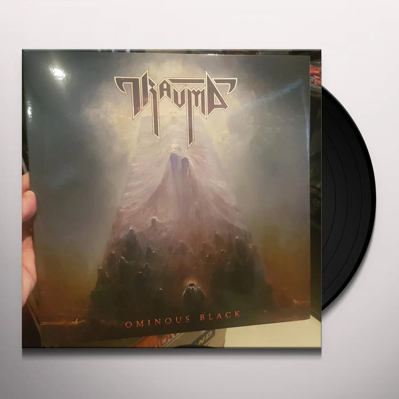 Trauma OMINOUS BLACK Vinyl Record