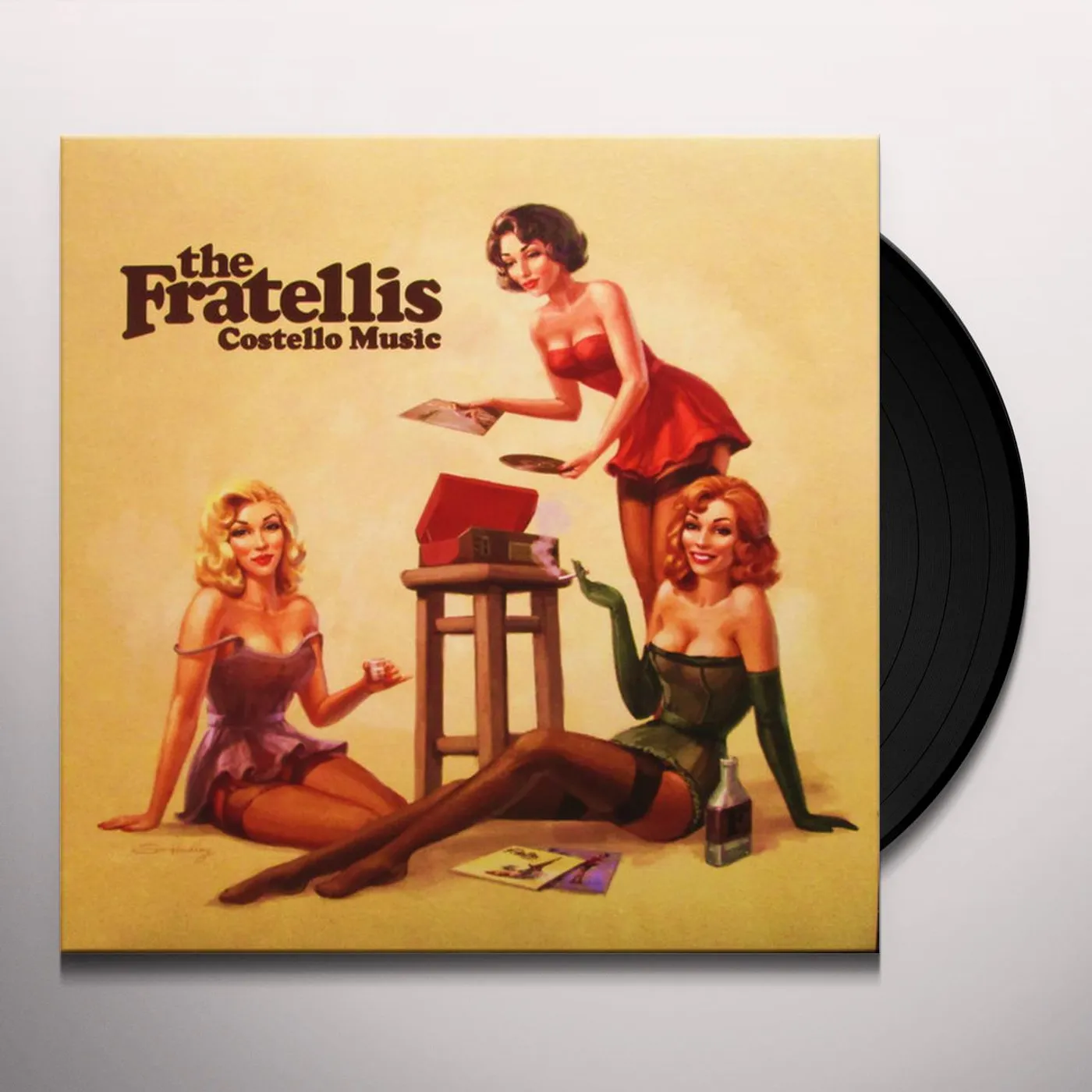 人気TOP The Fratellis Costello Music Vinyl Record 洋楽
