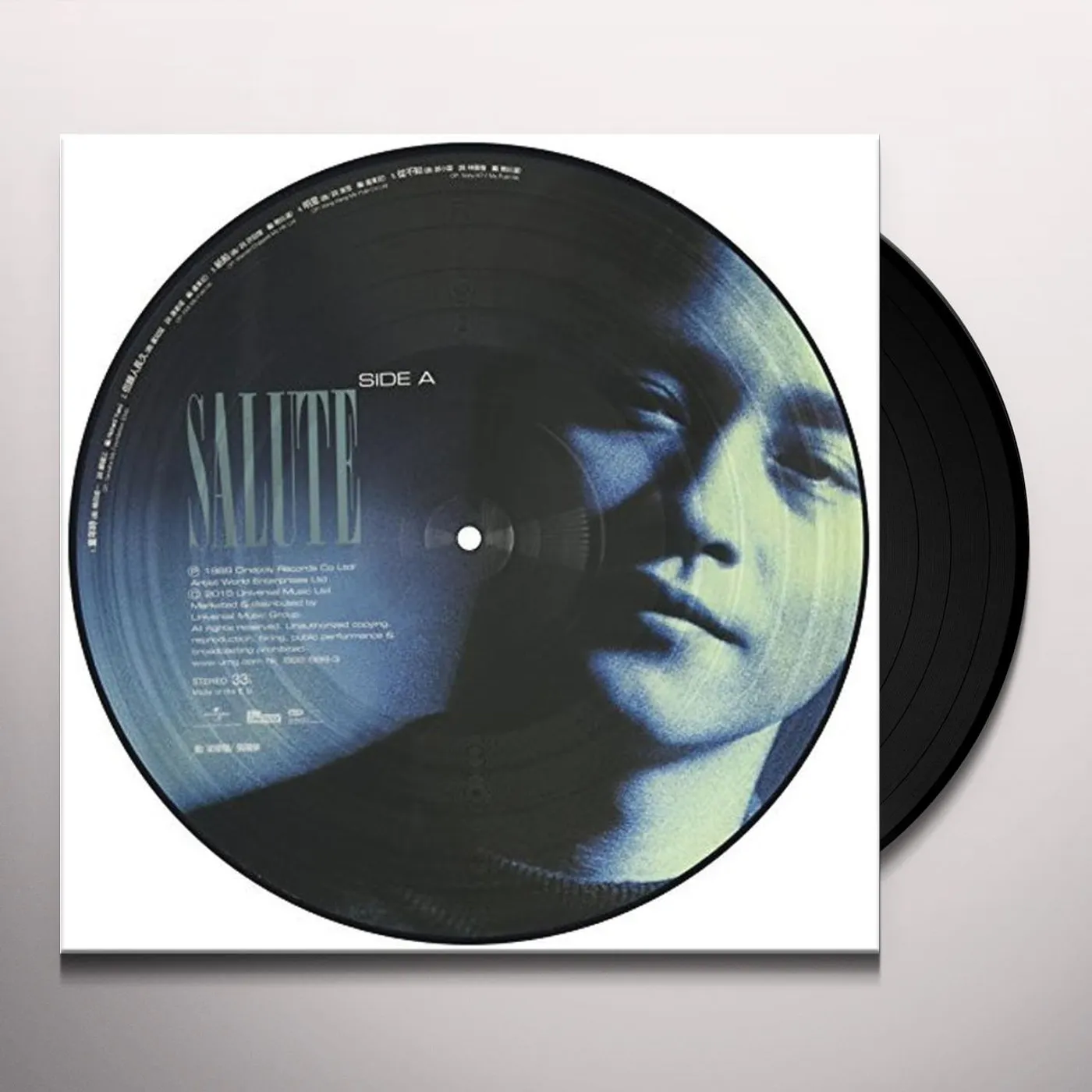 Leslie Cheung SALUTE /LTD 33 1/3 180G PICTURE VINYL VERSION A Vinyl Record