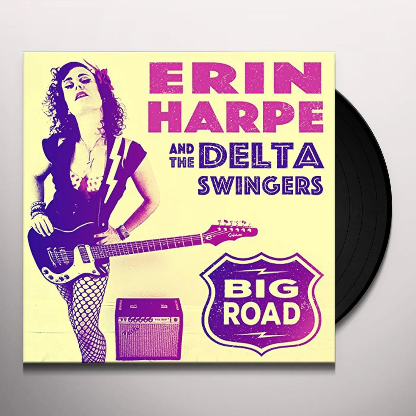 Erin Harpe and the Delta Swingers Big Road Vinyl Record