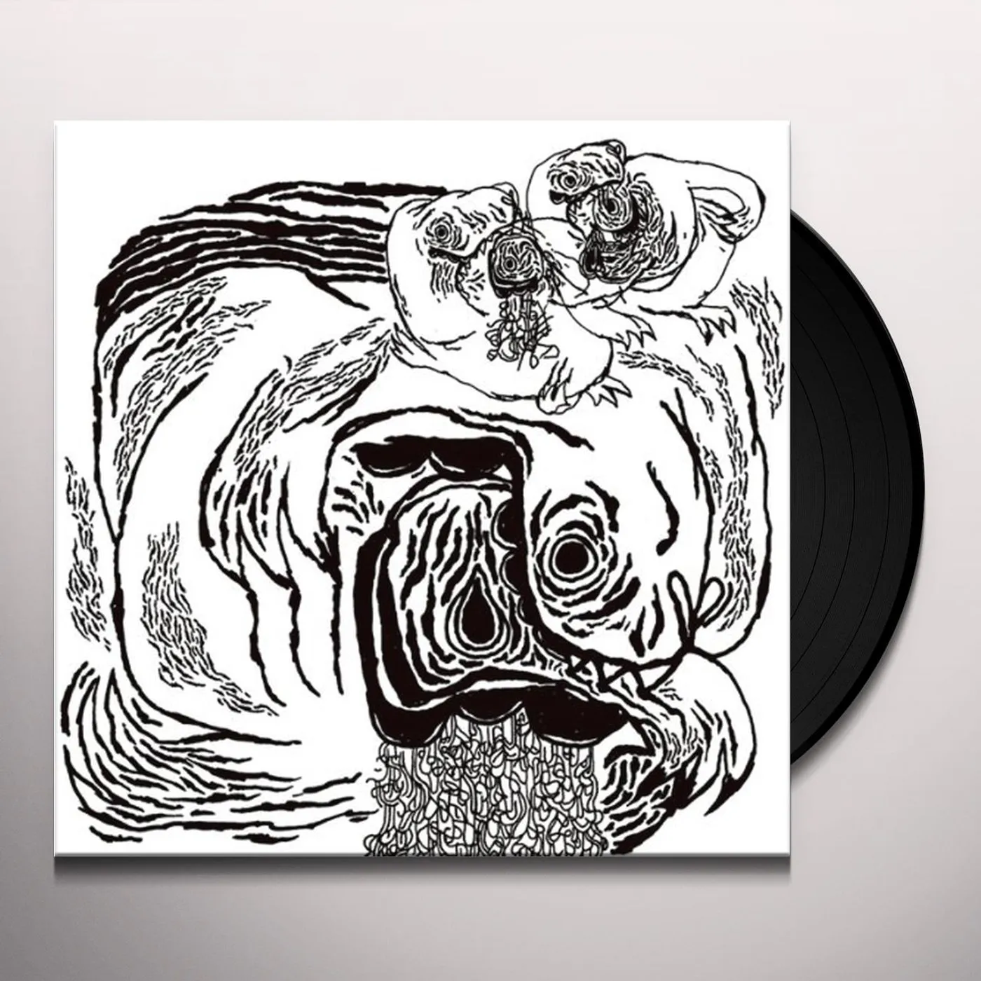 AIDS Wolf VS Athletic Automaton Clash of the Life-Force Warriors Vinyl Record