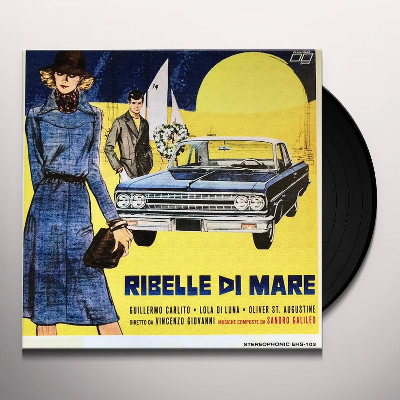 Sandro Galileo & Eraserhood Sound RIBELLE DI MARE / Original Soundtrack Vinyl Record