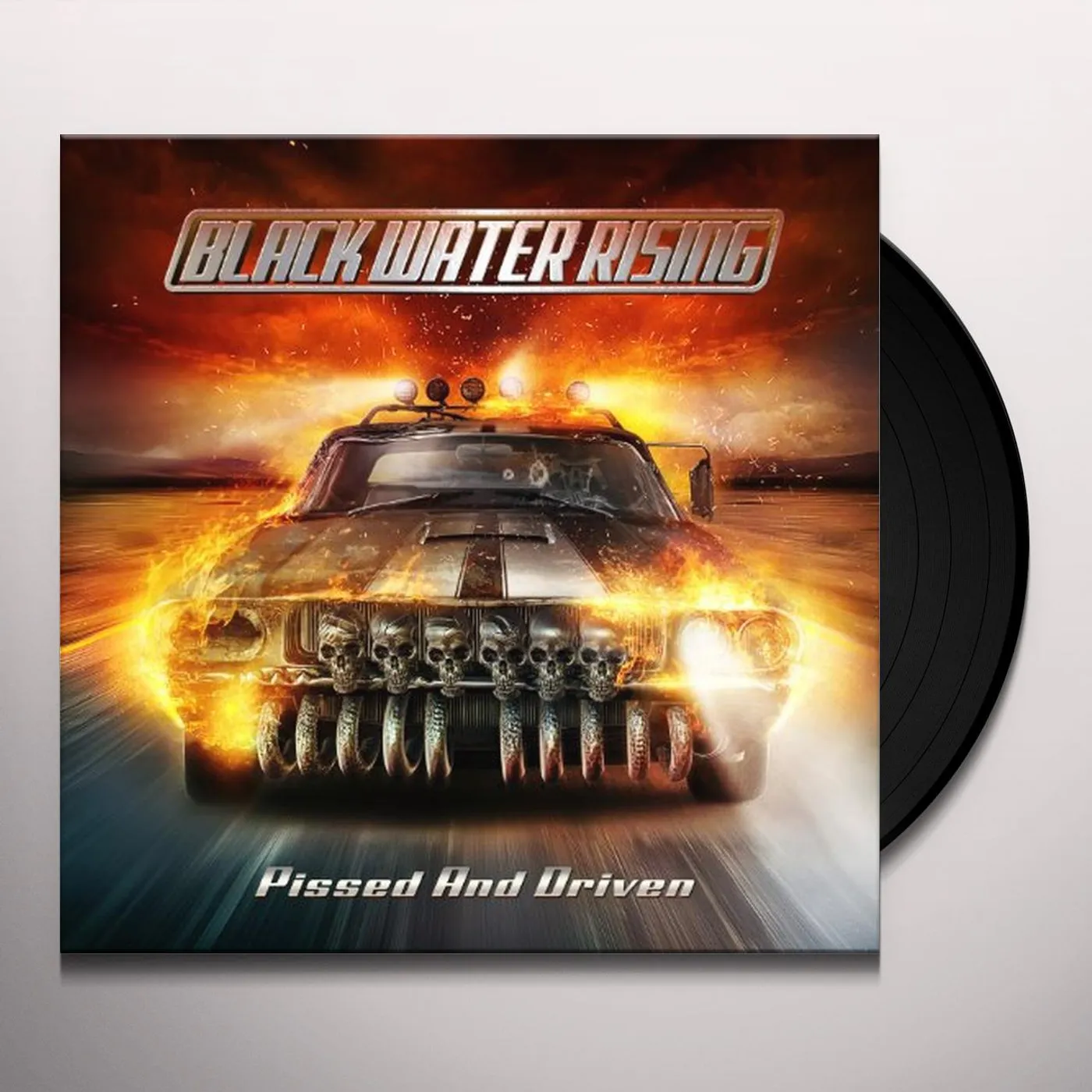 Black Water Rising Pissed and Driven Vinyl Record