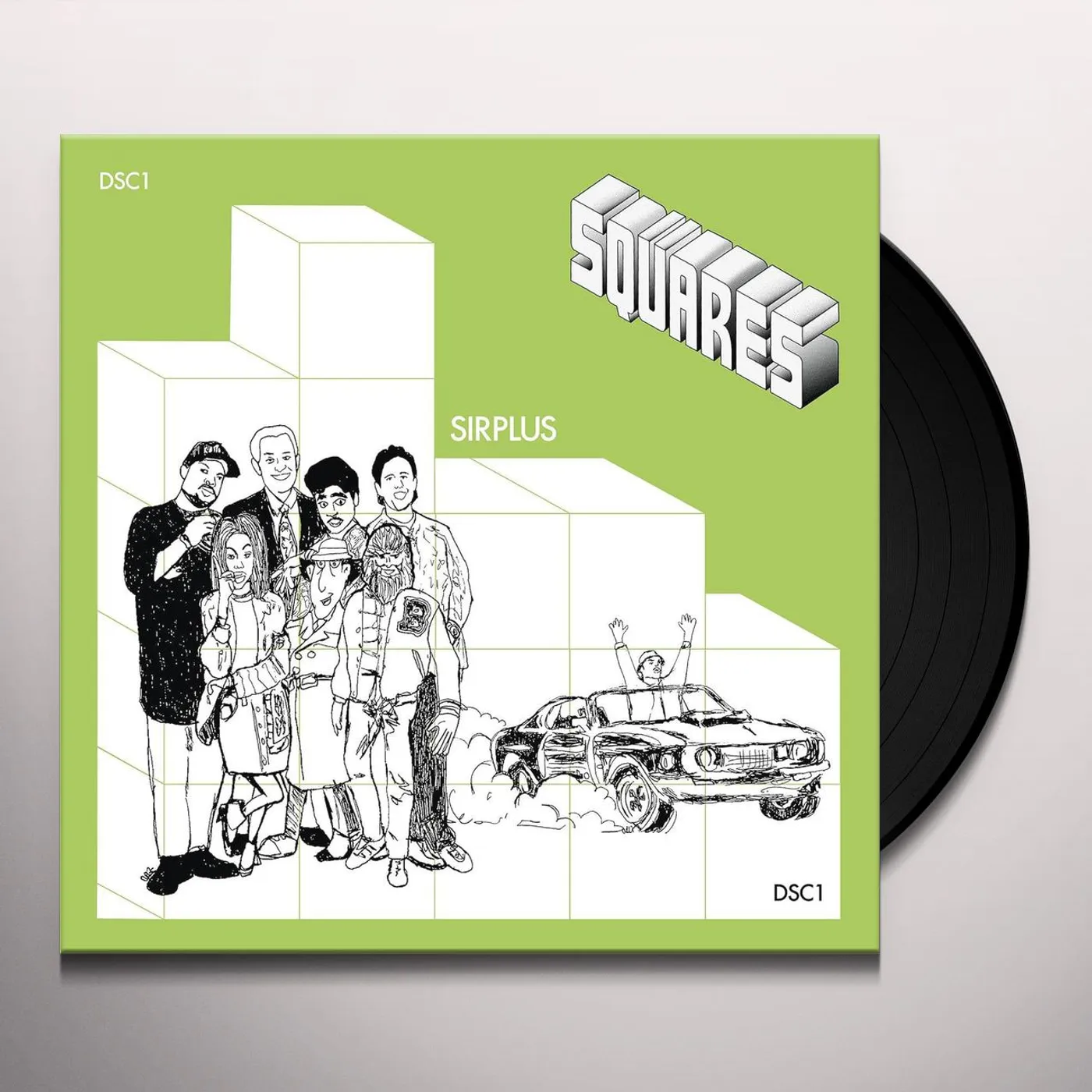 Sirplus Squares Vinyl Record