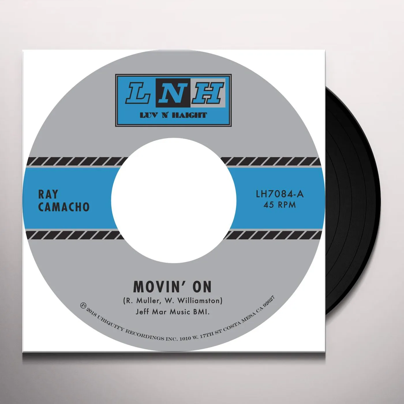Ray Camacho MOVIN' ON / SI SI PUEDE Vinyl Record