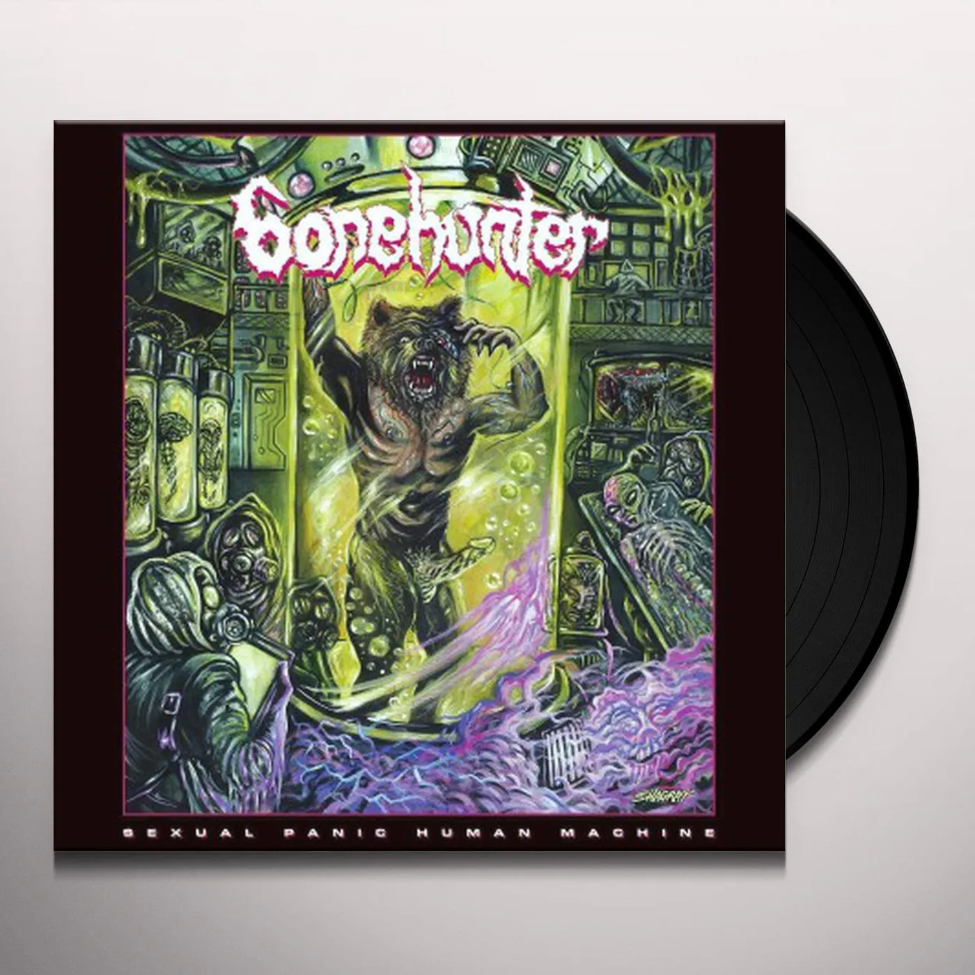 Bonehunter Sexual Panic Human Machine Vinyl Record