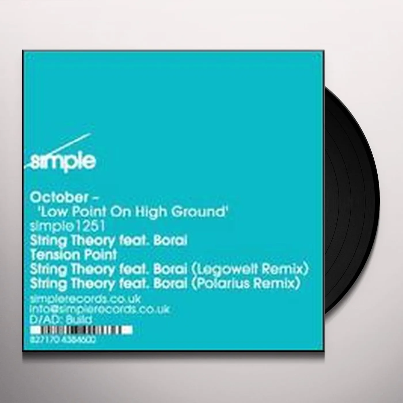 OCTOBER String Theory Vinyl Record