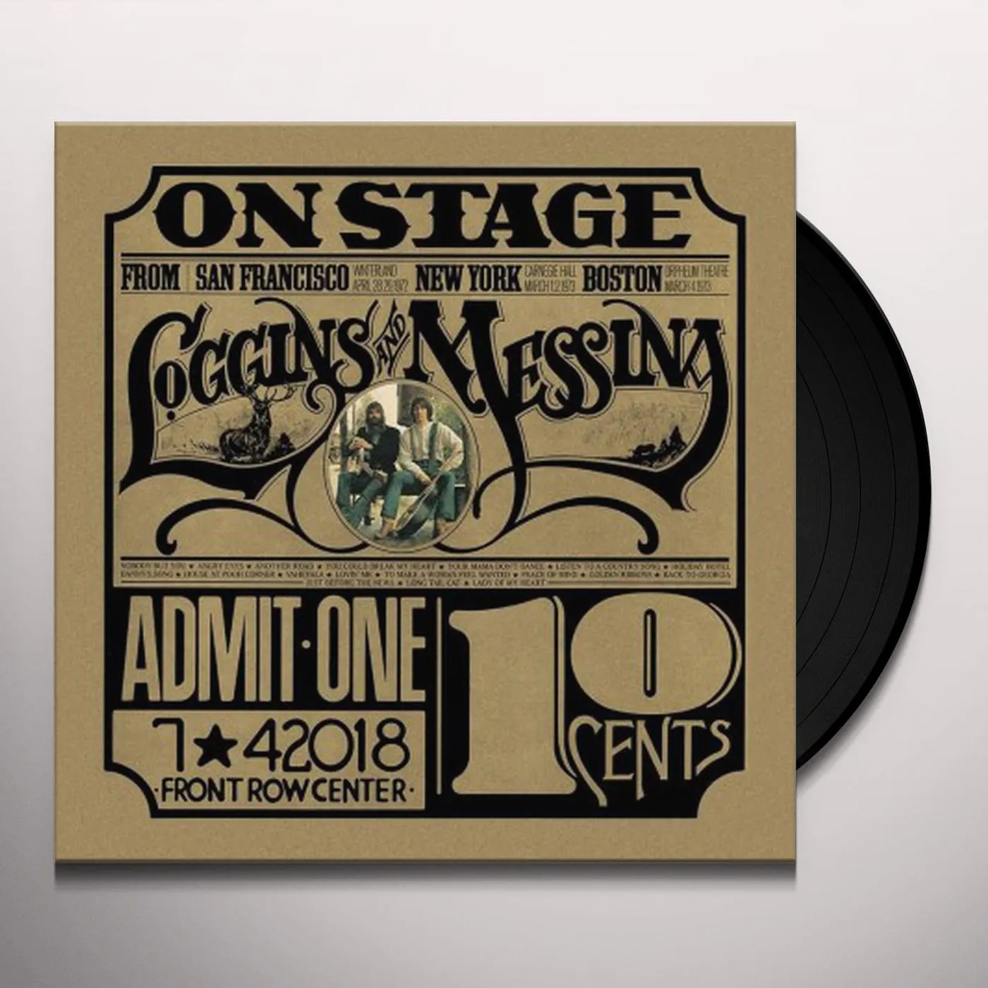 Loggins & Messina On Stage Vinyl Record