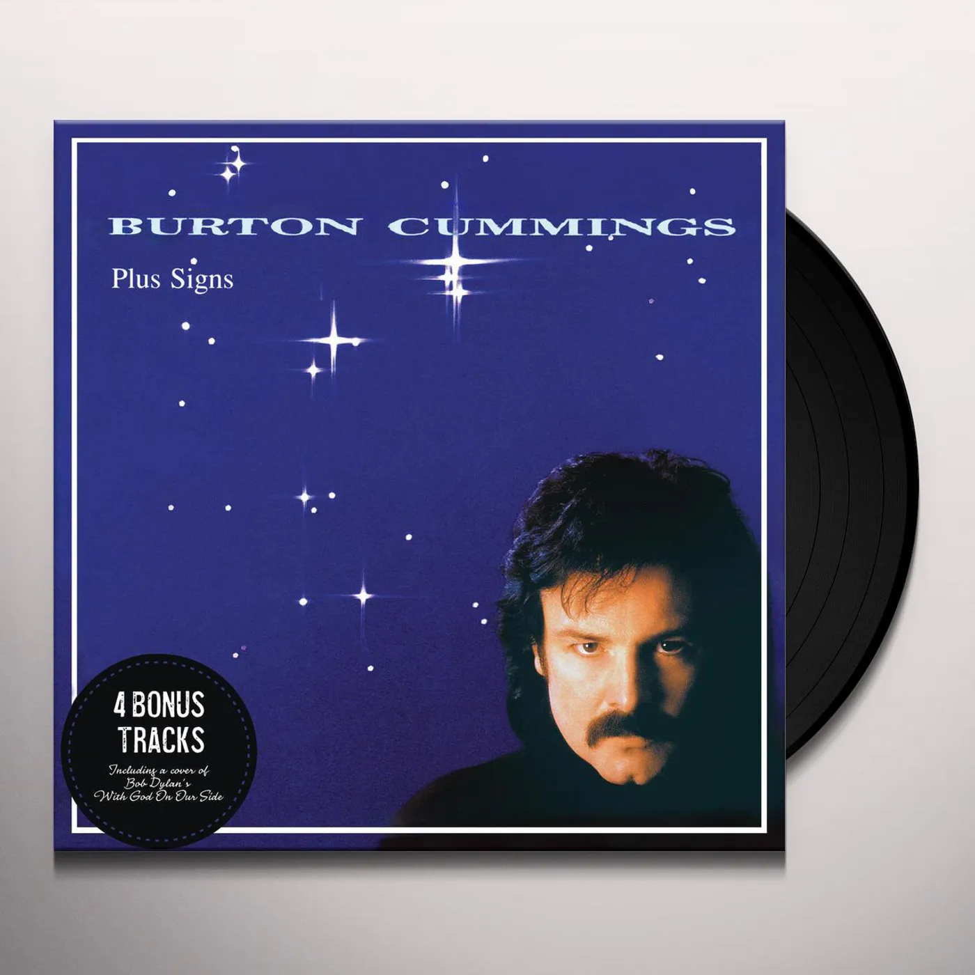 Burton Cummings PLUS SIGNS (BONUS TRACKS) Vinyl Record - Remastered