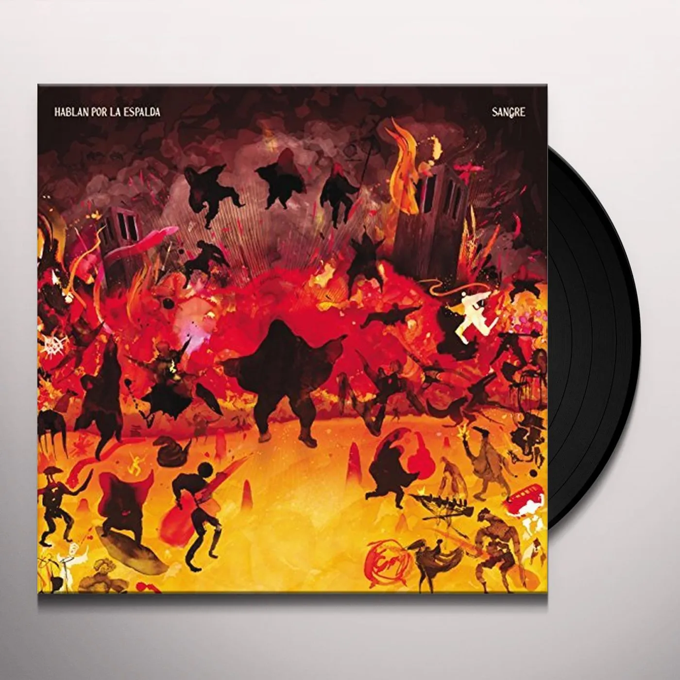 Hablan Por La Espalda Sangre Vinyl Record
