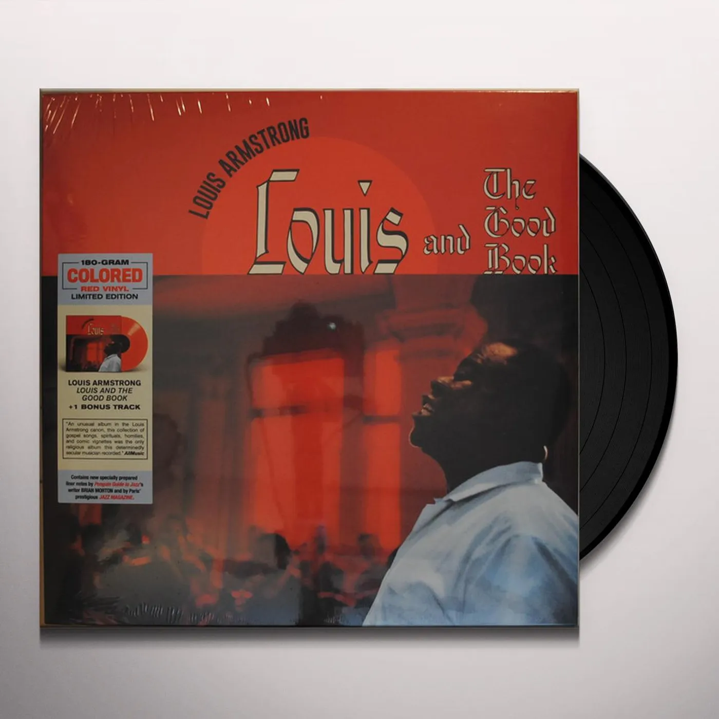 Louis Armstrong LOUIS & THE GOOD BOOK Vinyl Record