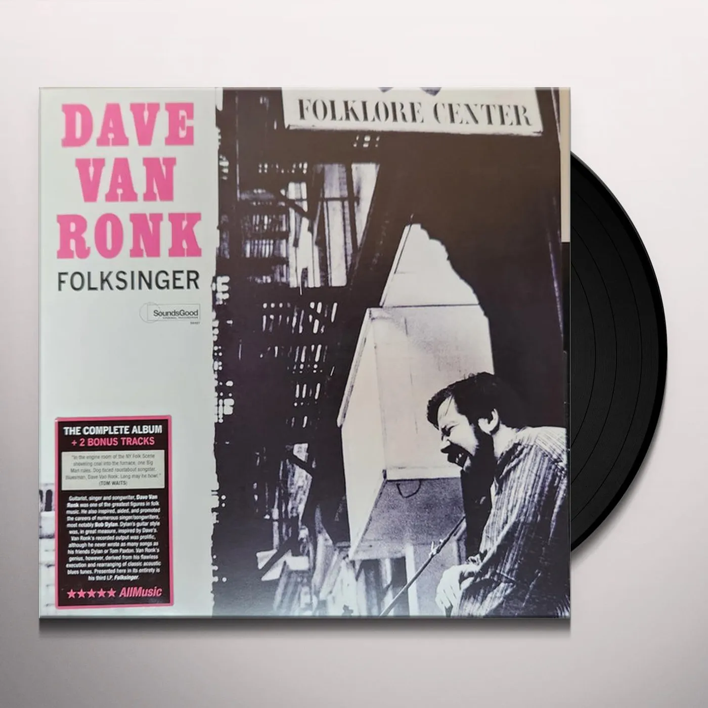 Dave Van Ronk LP - Folksinger (Vinyl)