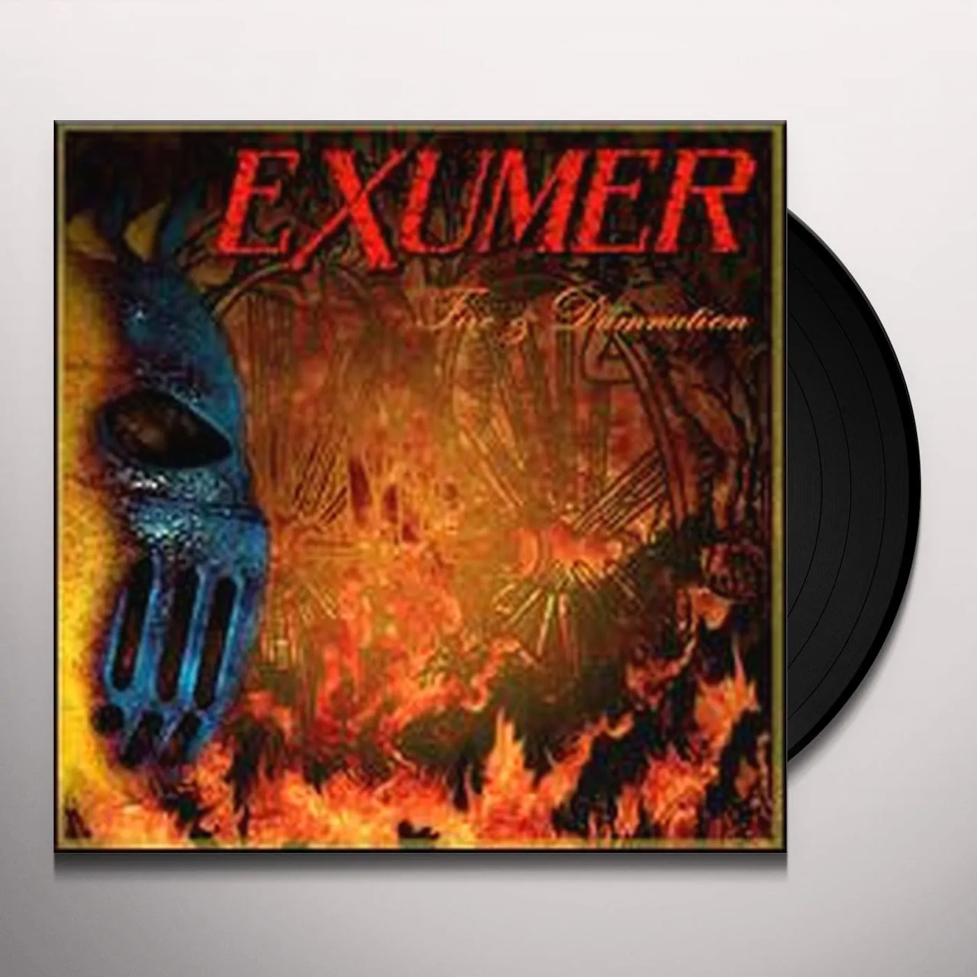 Exumer FIRE & DAMNATION Vinyl Record - UK Release