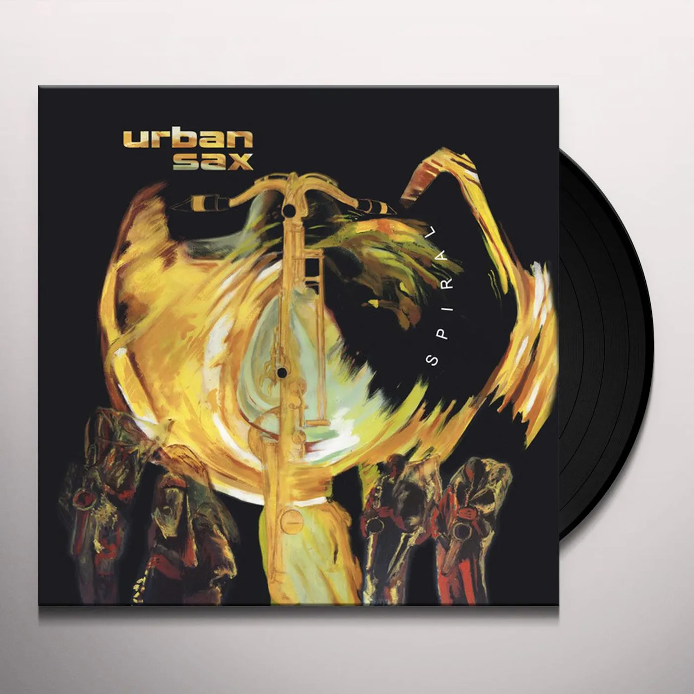 Urban Sax Spiral Vinyl Record