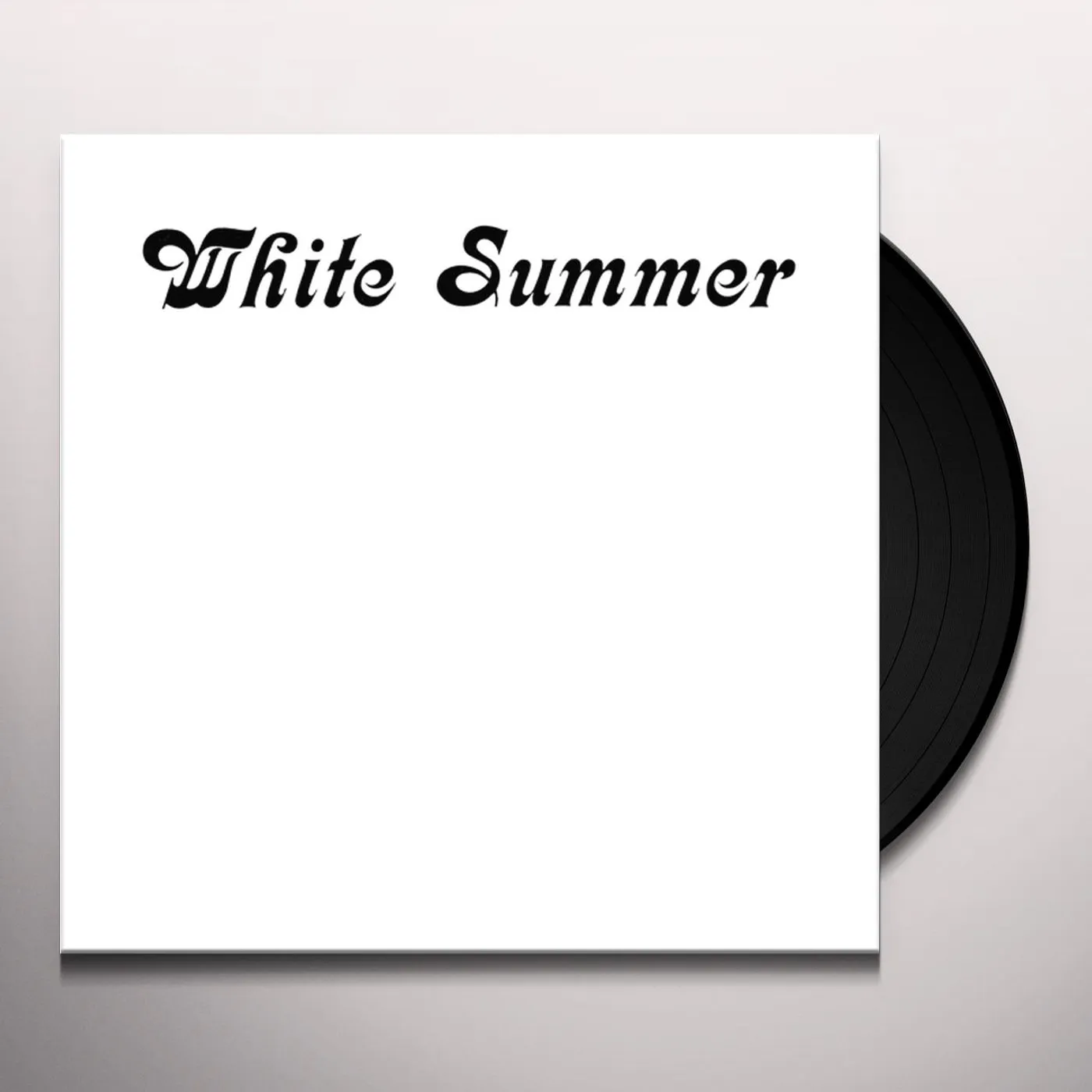White Summer Vinyl Record