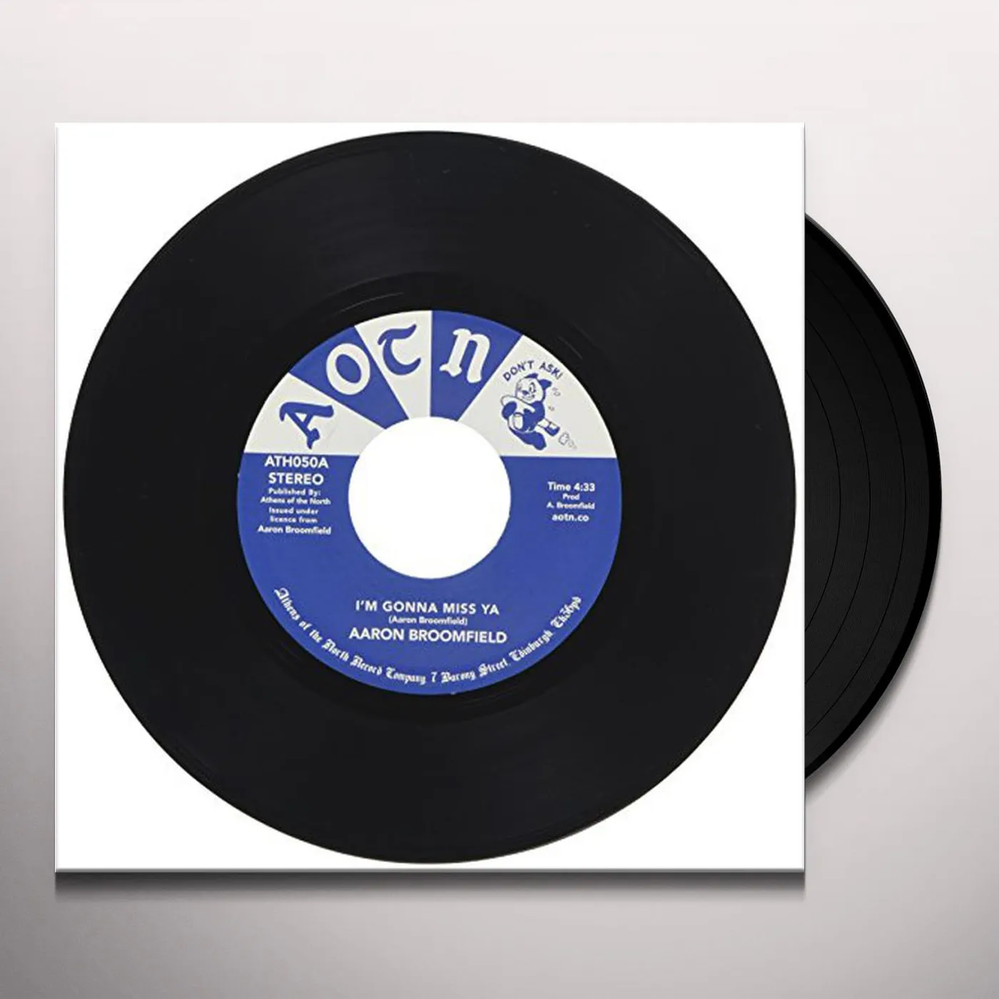 Aaron Broomfield I'm Gonna Mis Ya Vinyl Record