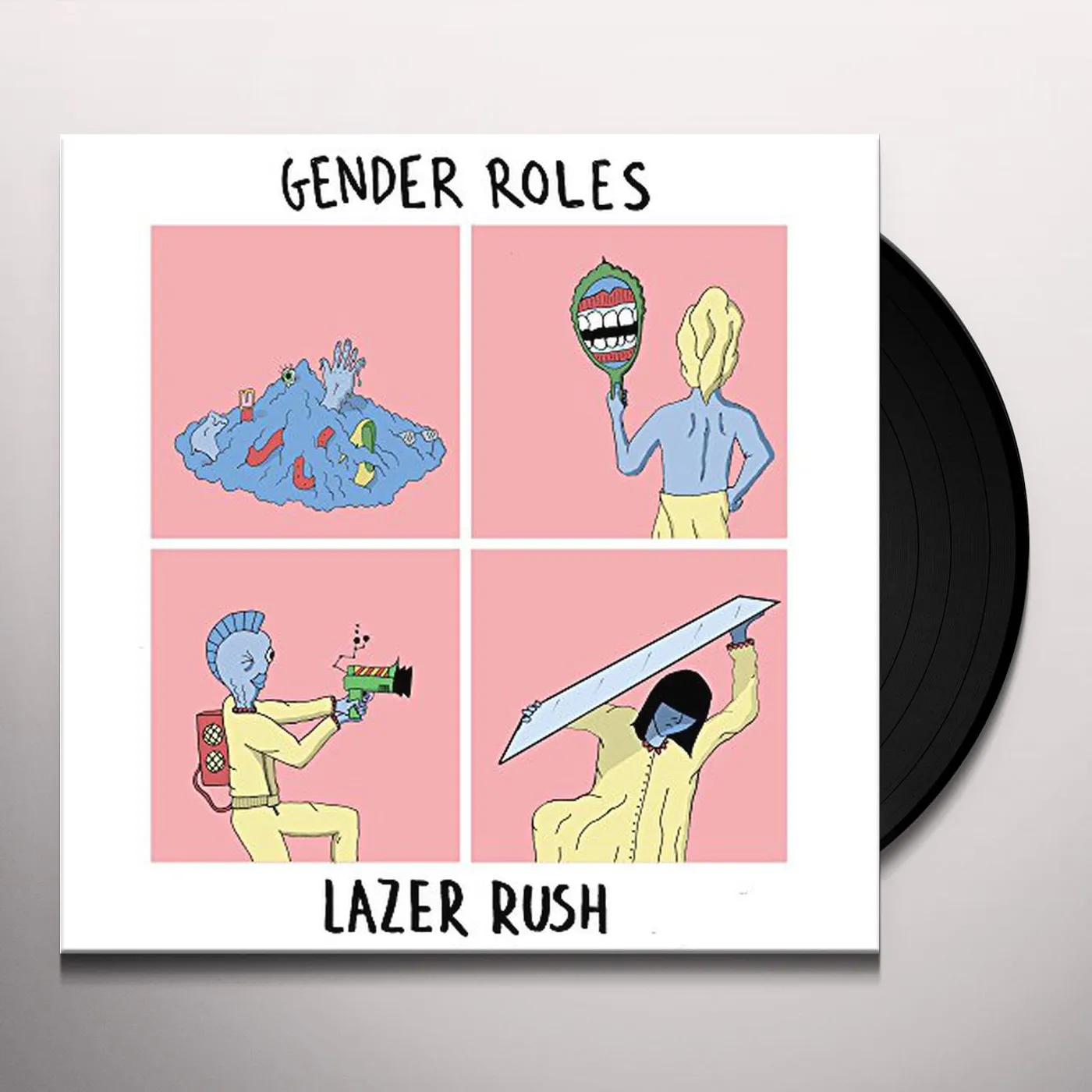 Gender Roles Lazer Rush Vinyl Record
