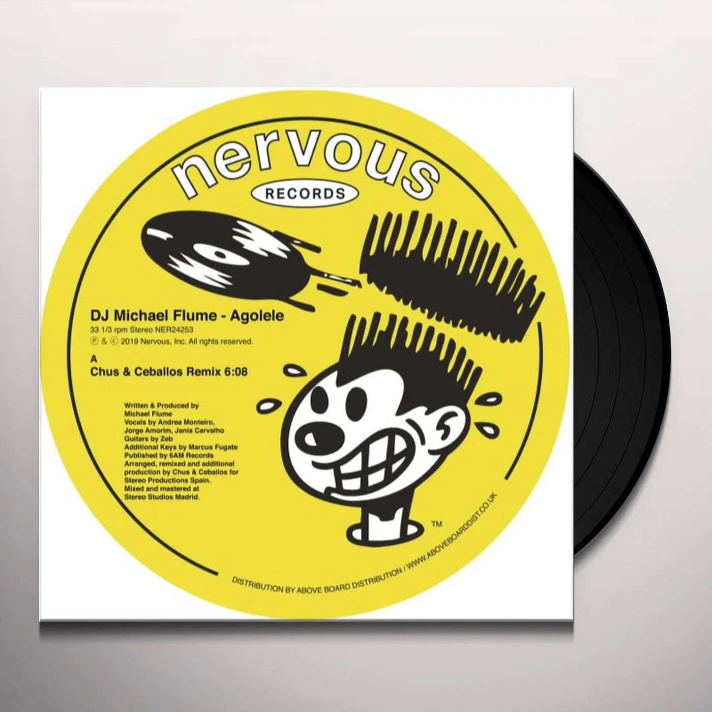 DJ Michael Flume AGOLELE (CHUS & CEBALLOS REMIX) Vinyl Record