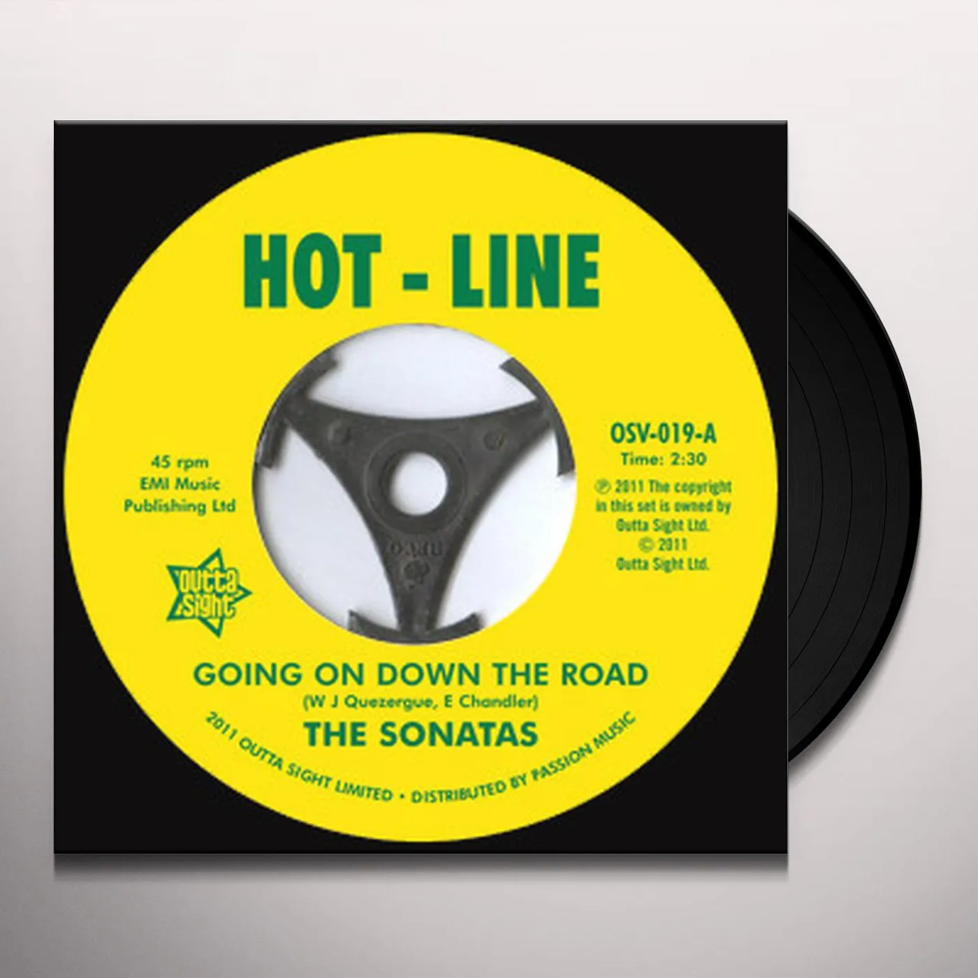 Sonatas/Donna King GOING ON DOWN THE ROAD/TAKE ME HOME Vinyl Record