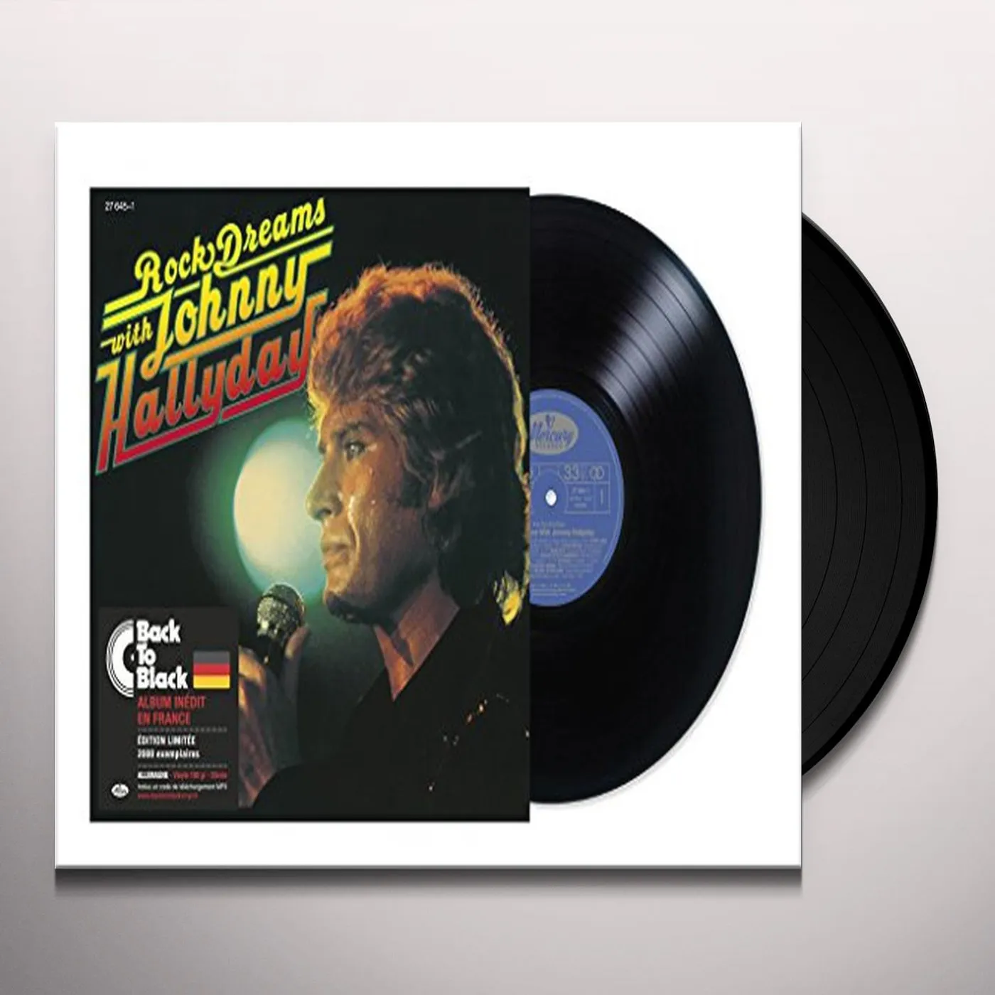Rock Dreams With Johnny Hallyday Vinyl Record