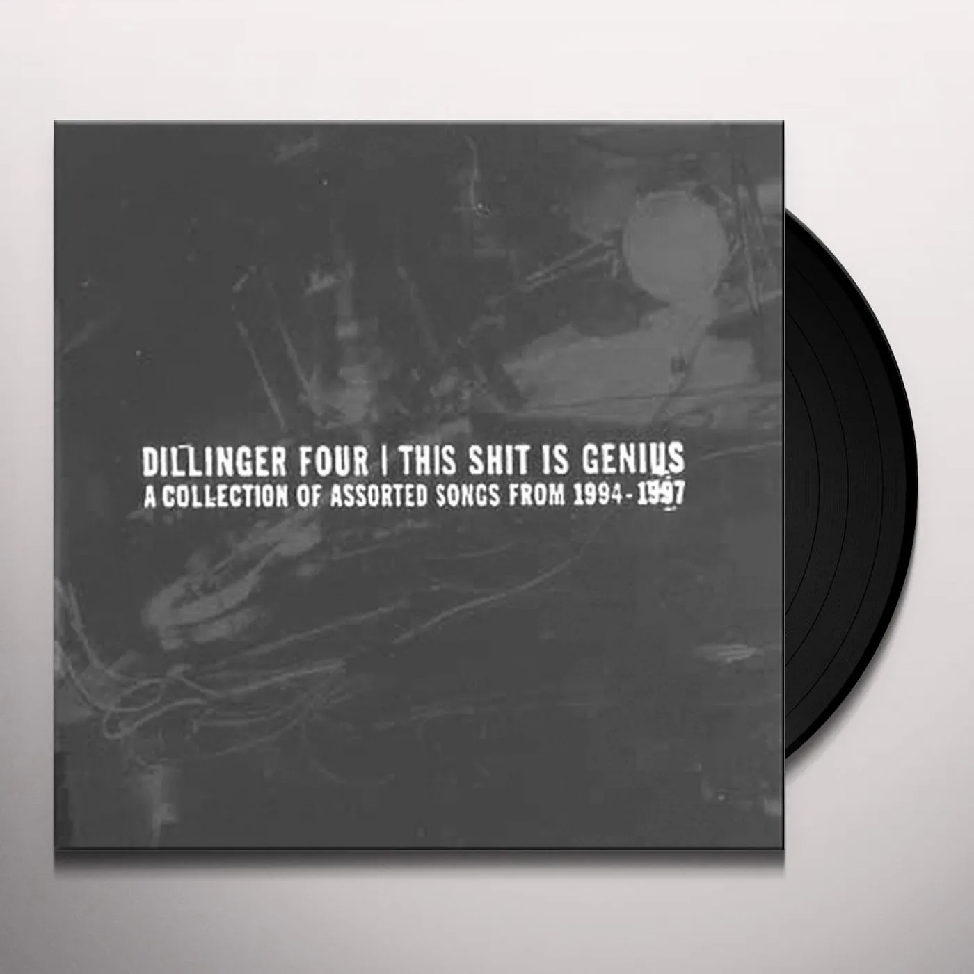 Dillinger Four THIS SHIT IS GENIUS Vinyl Record