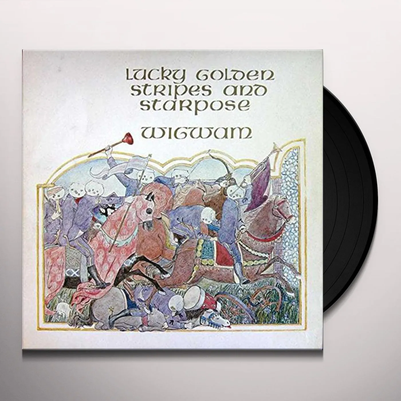 Wigwam LUCKY GOLDEN STRIPES AND STARPOSE Vinyl Record