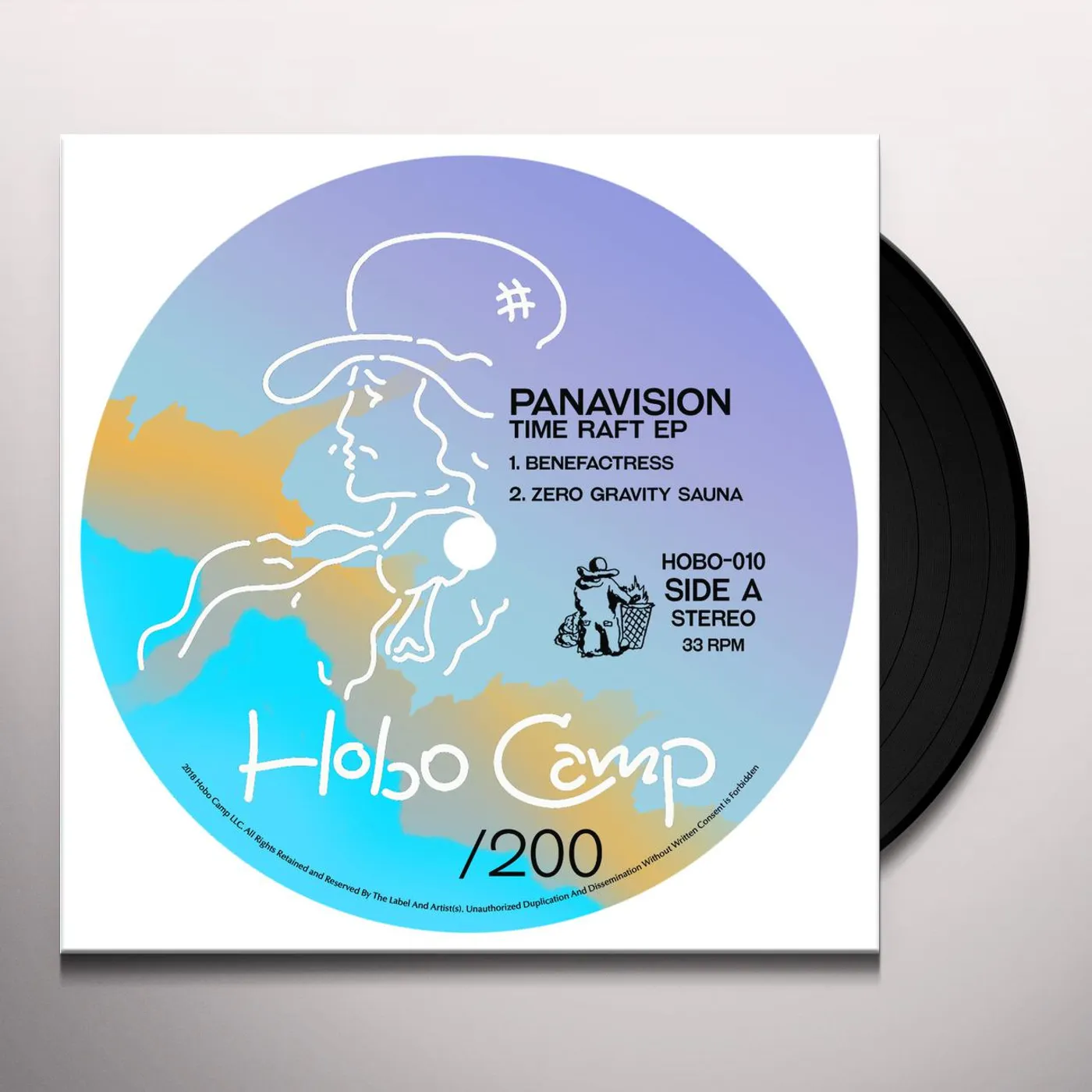 Panavision TIME RAFT Vinyl Record