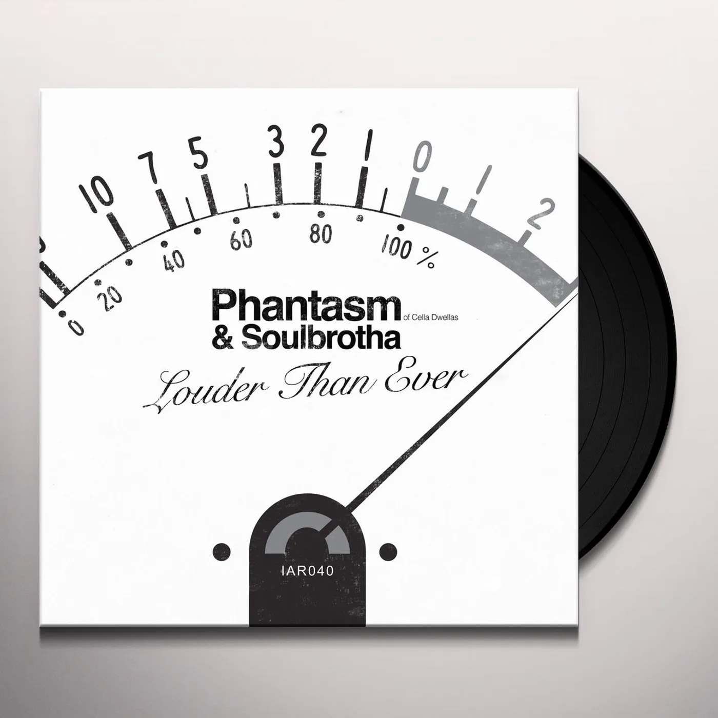 Phantasm (of Cella Dwellas) LOUDER THAN EVER / LOUDER THAN EVER BROOKLYN REMIX Vinyl Record