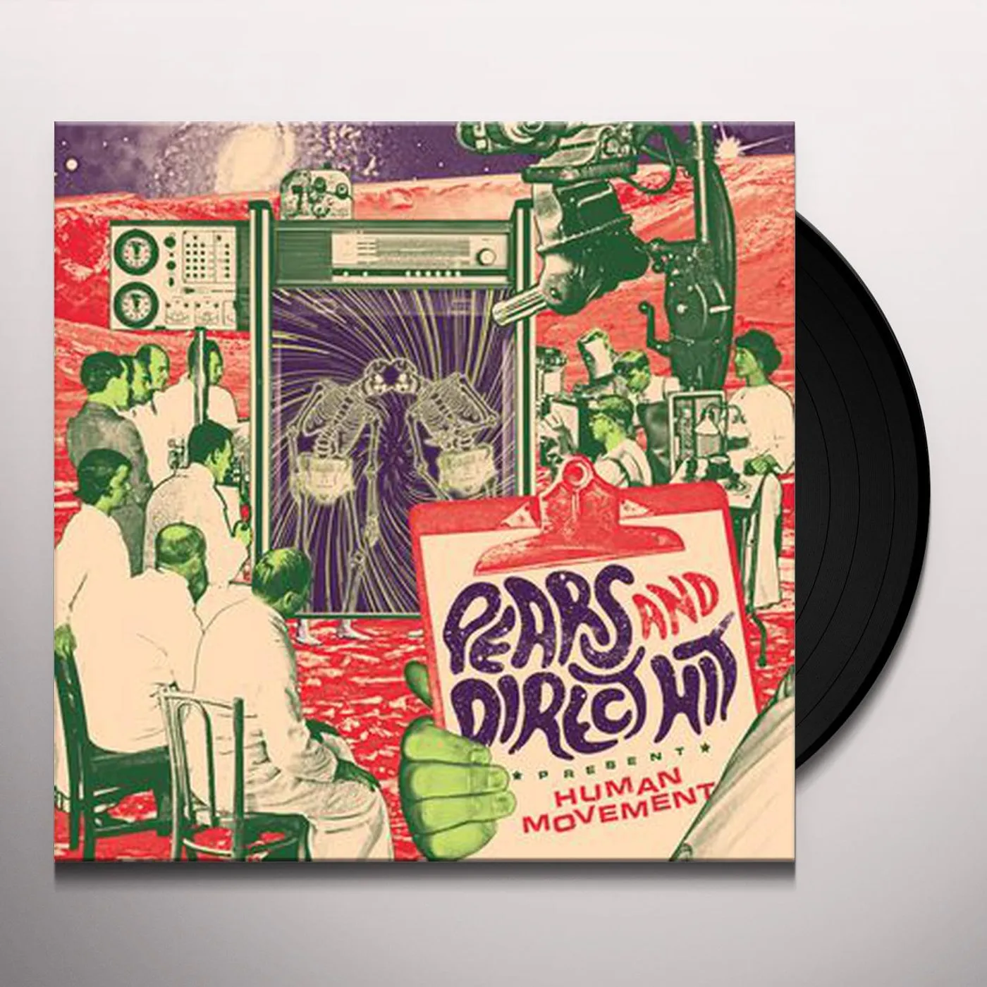 Direct Hit & Pears  Human Movement Vinyl Record