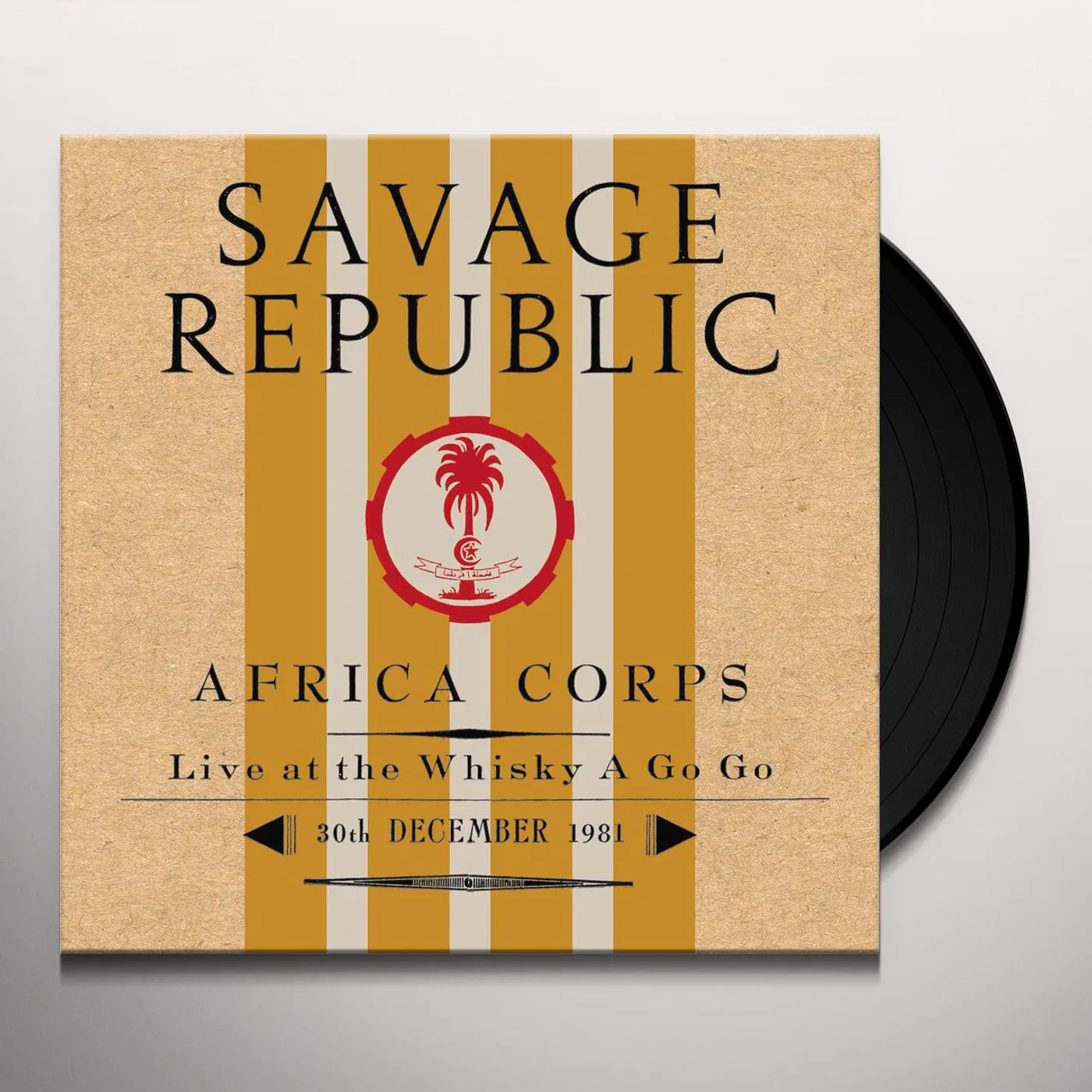 Savage Republic AFRICA CORPS LIVE AT THE WHISKY A GO GO 12/30/1981 Vinyl Record
