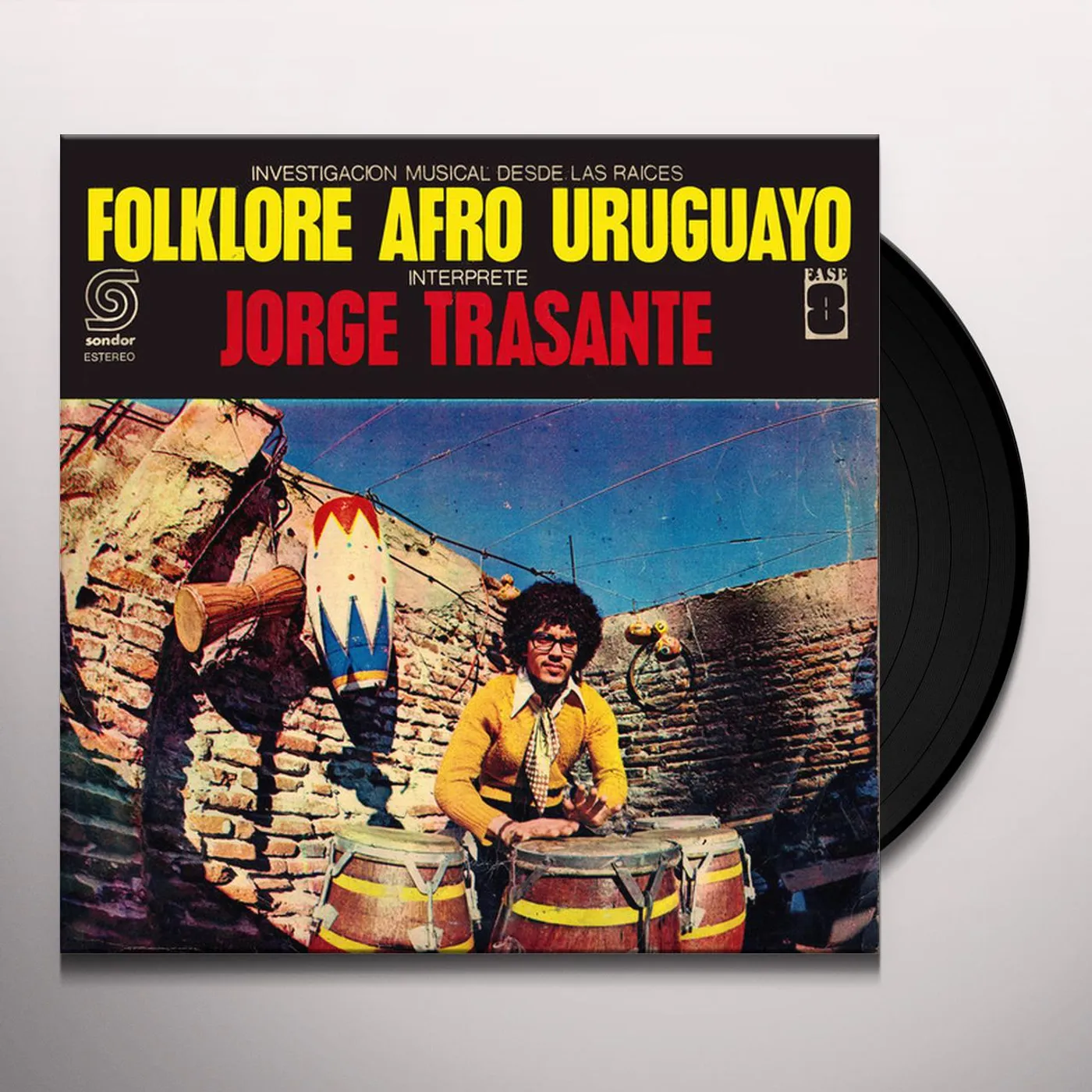 Jorge Trasante FOLKLORE AFRO URUGUAYO Vinyl Record