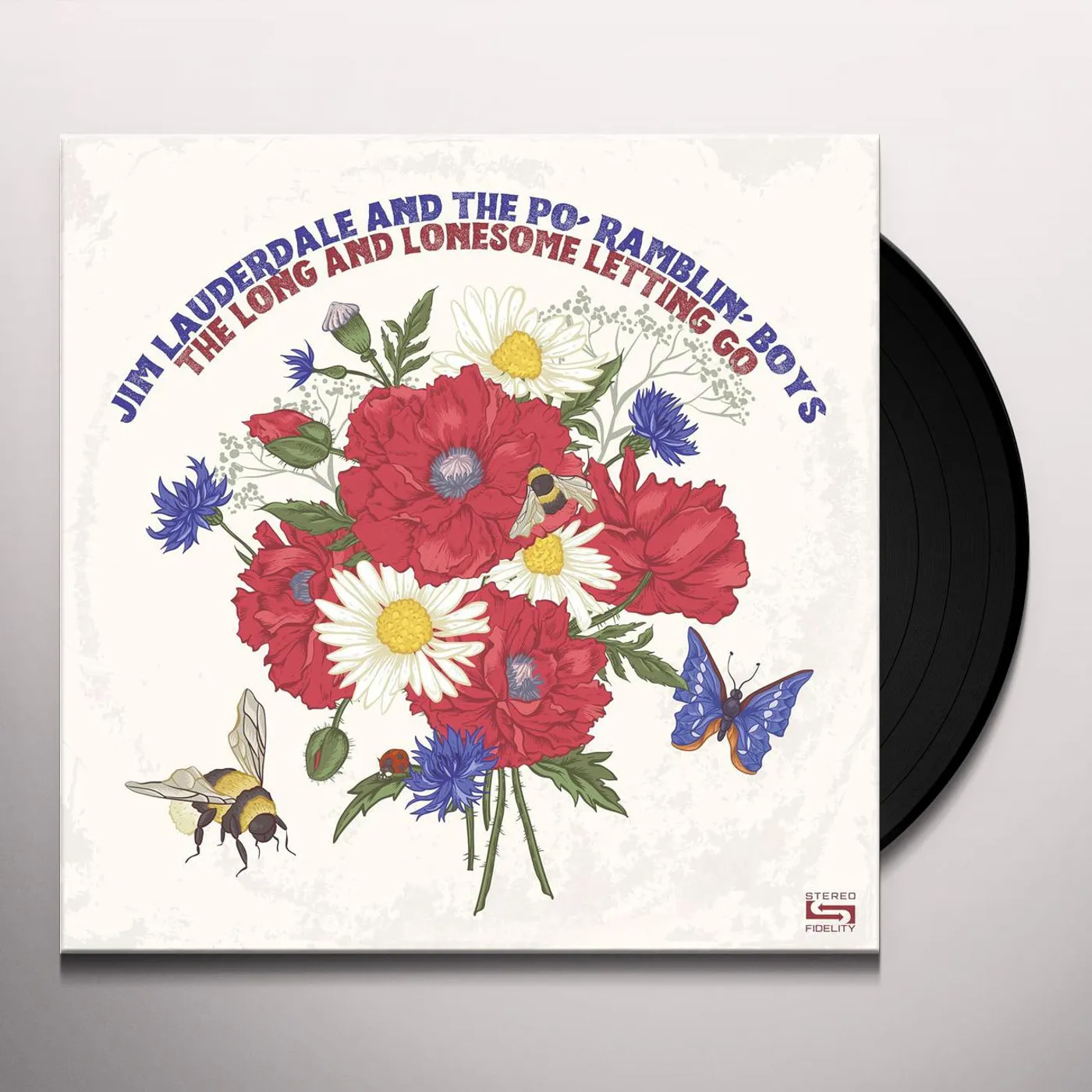 Jim Lauderdale Long & Lonesome Letting Go Vinyl Record