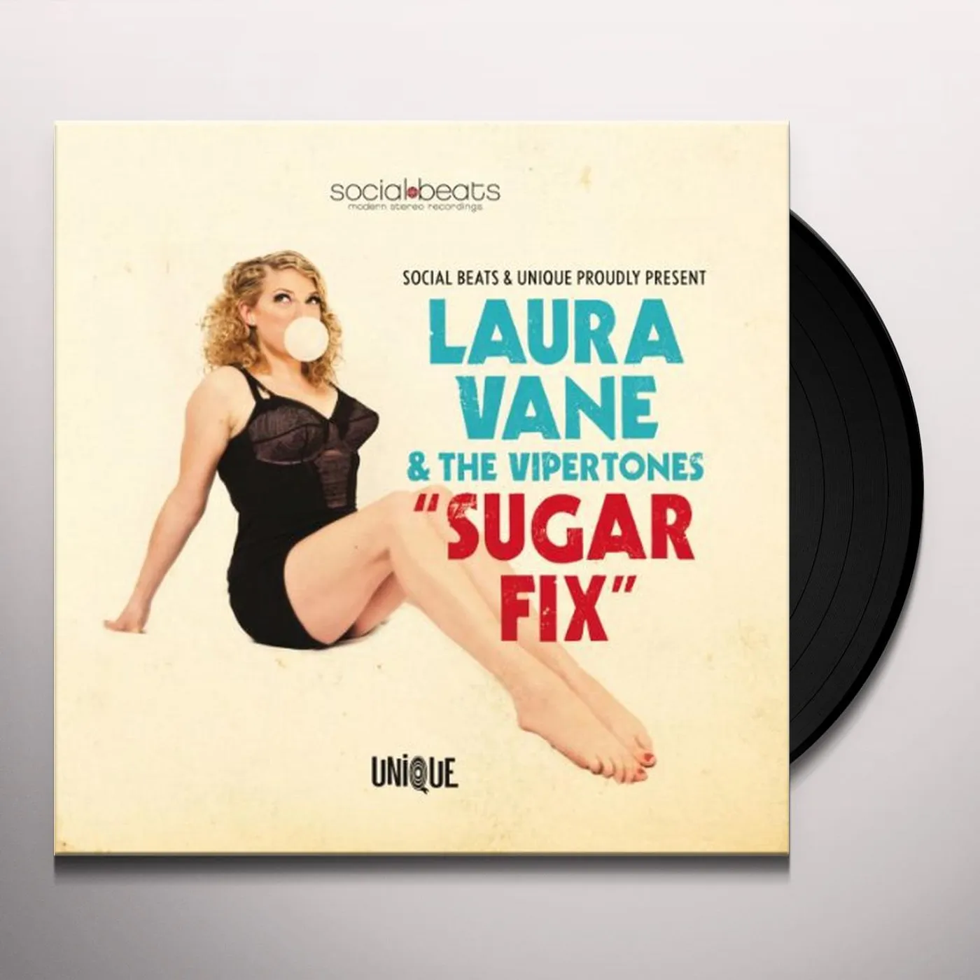 Laura Vane & The Vipertones Sugar Fix Vinyl Record