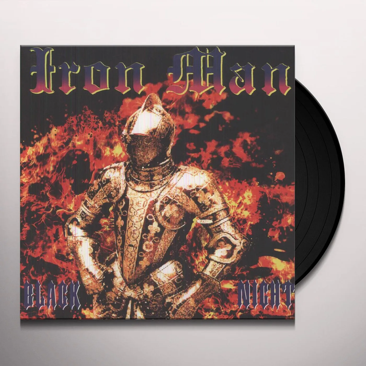 Iron Man Black Night Vinyl Record