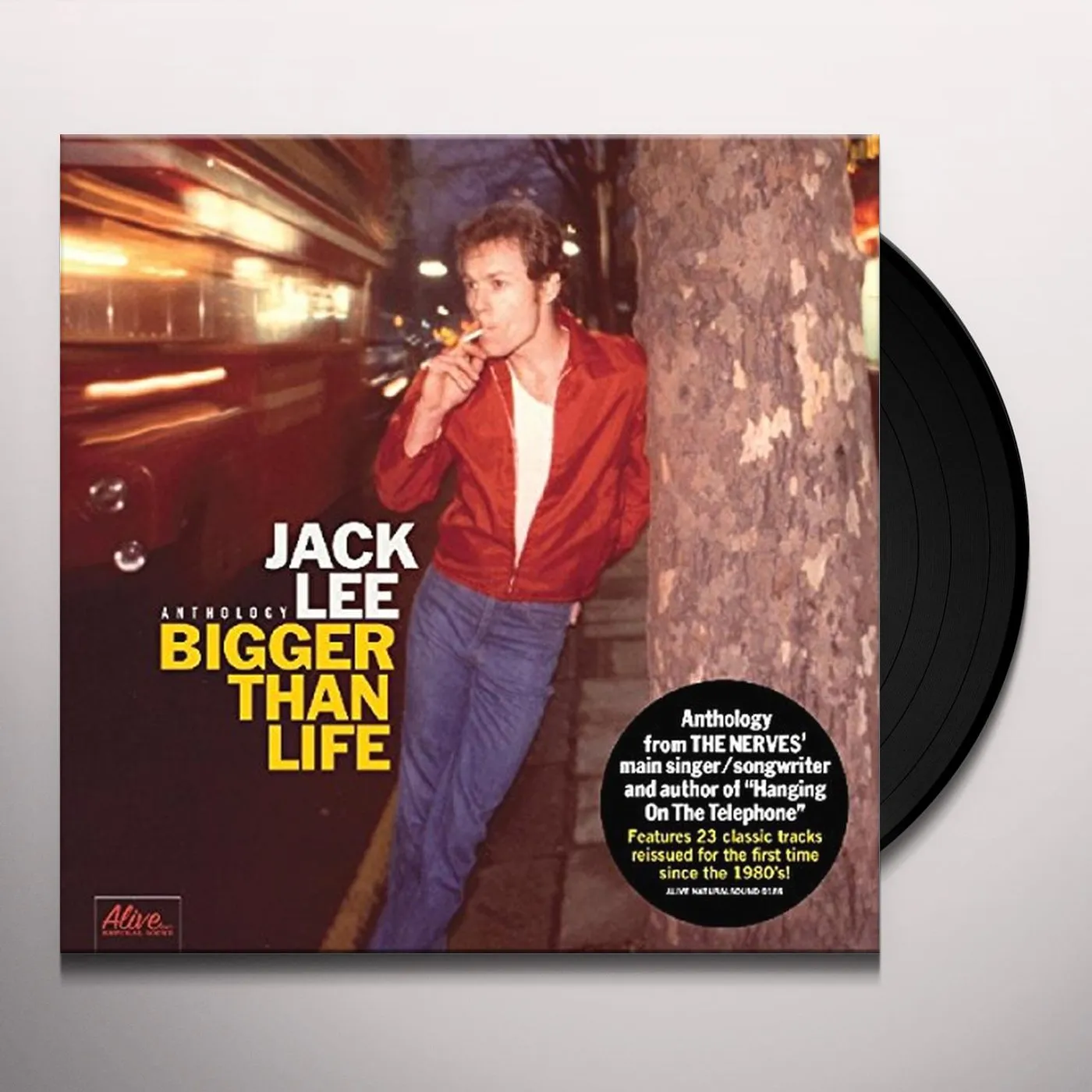 Jack Lee Bigger Than Life Vinyl Record