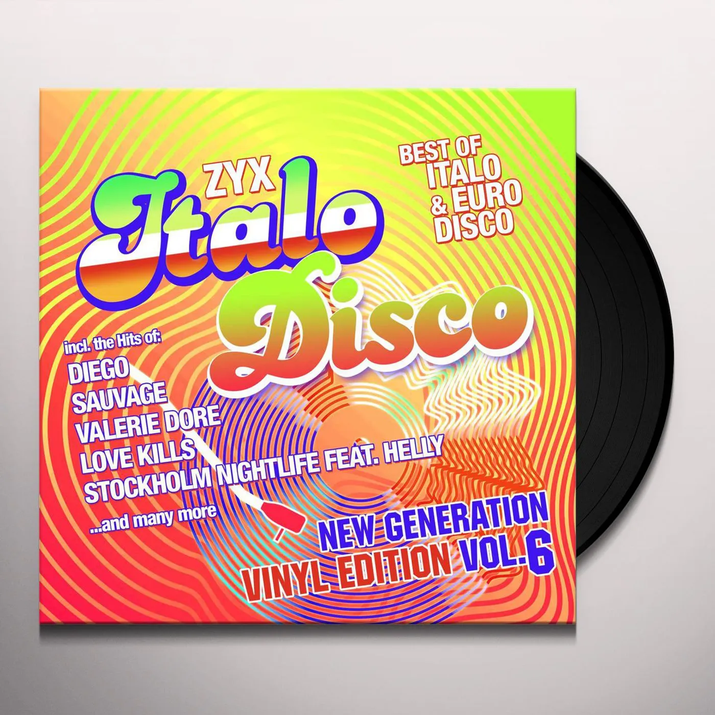 Various Artists  Zyx Italo Disco New Generation Vinyl Record