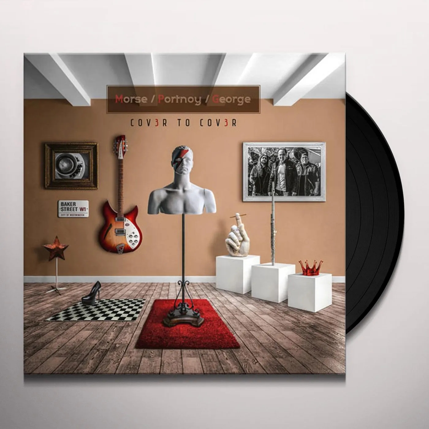 Morse/Portnoy/George Cov3r To Cov3r Vinyl Record