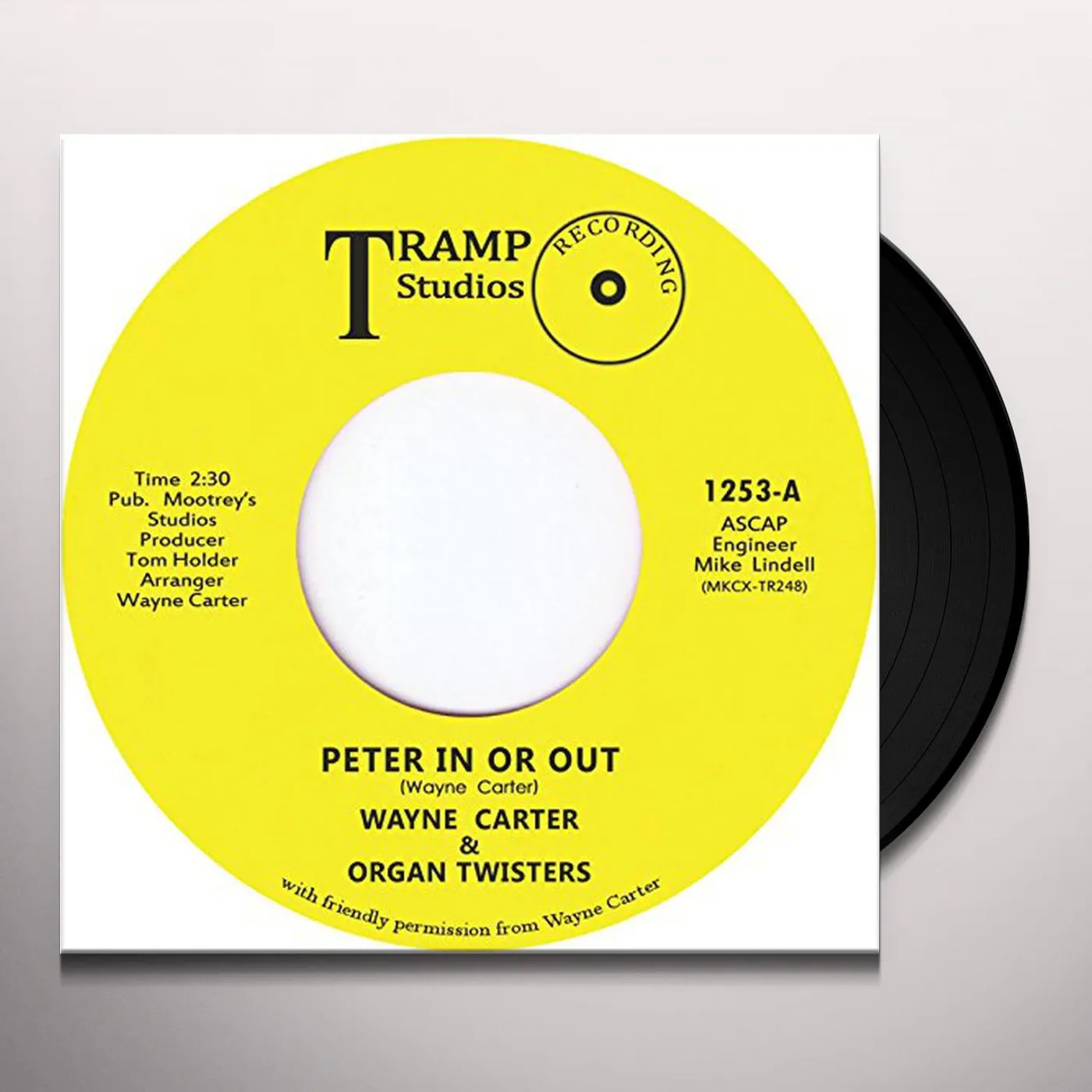 Wayne Carter Peter in or Out Vinyl Record