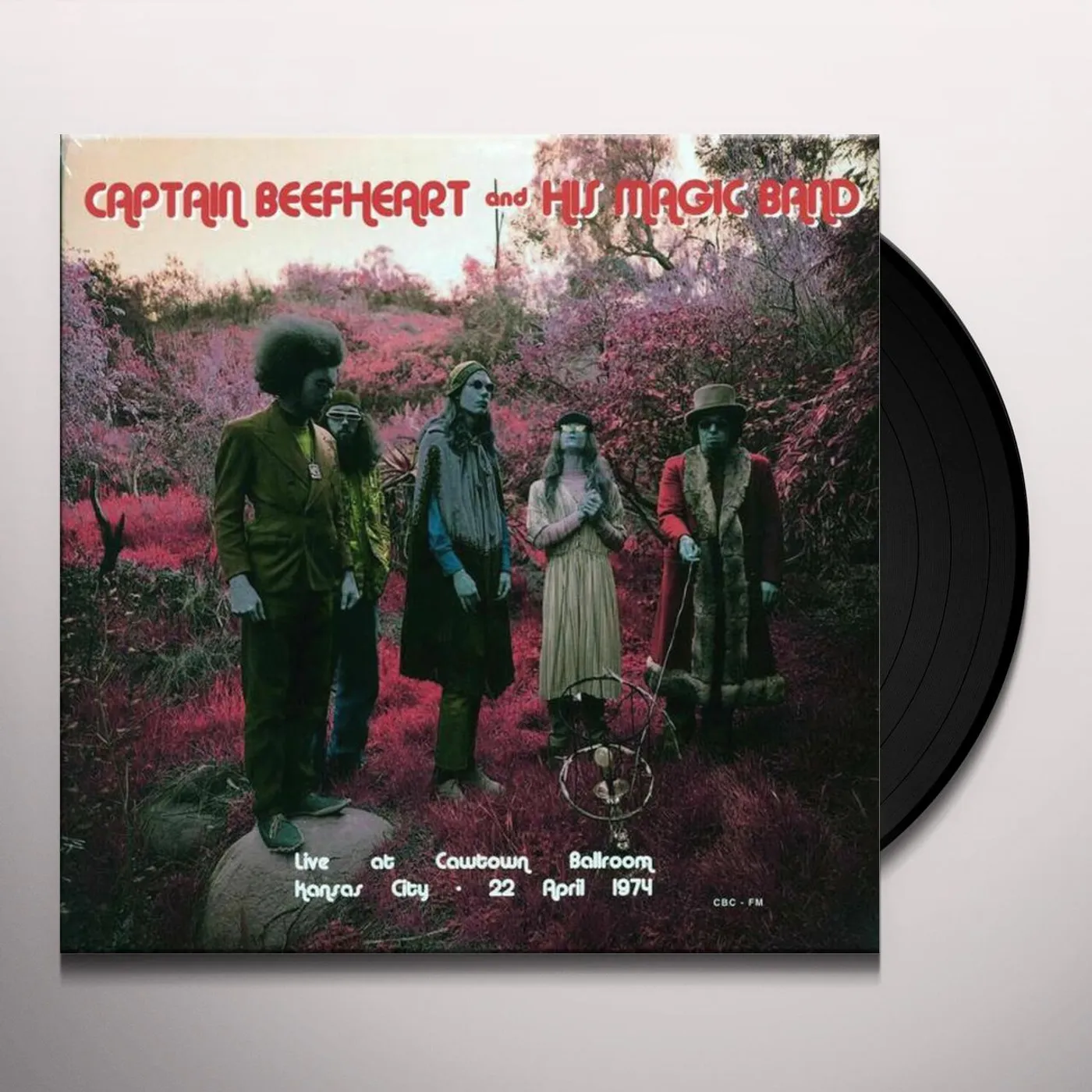 Captain Beefheart & His Magic Band LIVE AT CAWTOWN BALLROOM KANSAS CITY APRIL 22 1974 Vinyl Record
