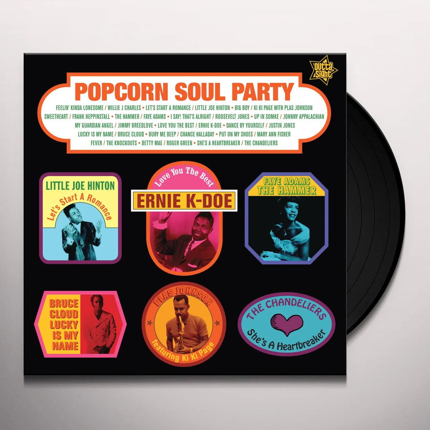 Popcorn Soul Party: Blended Soul & R & B 1958-1962 POPCORN SOUL PARTY: BLENDED SOUL & R&B 1958-1962 Vinyl Record