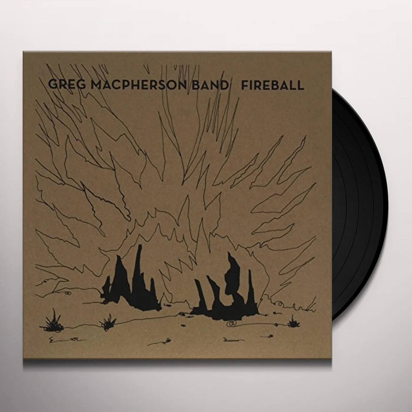 Greg MacPherson Band Fireball Vinyl Record